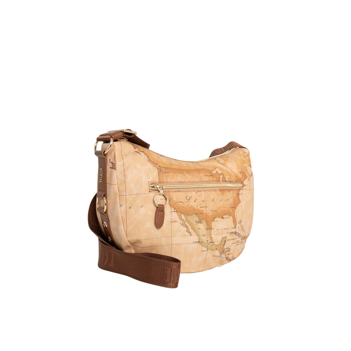 Alviero Martini Prima Classe Tracolla Grande Castagna
