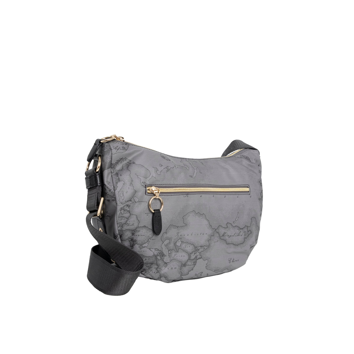 Alviero Martini Prima Classe Tracolla Grande Grigio Scuro