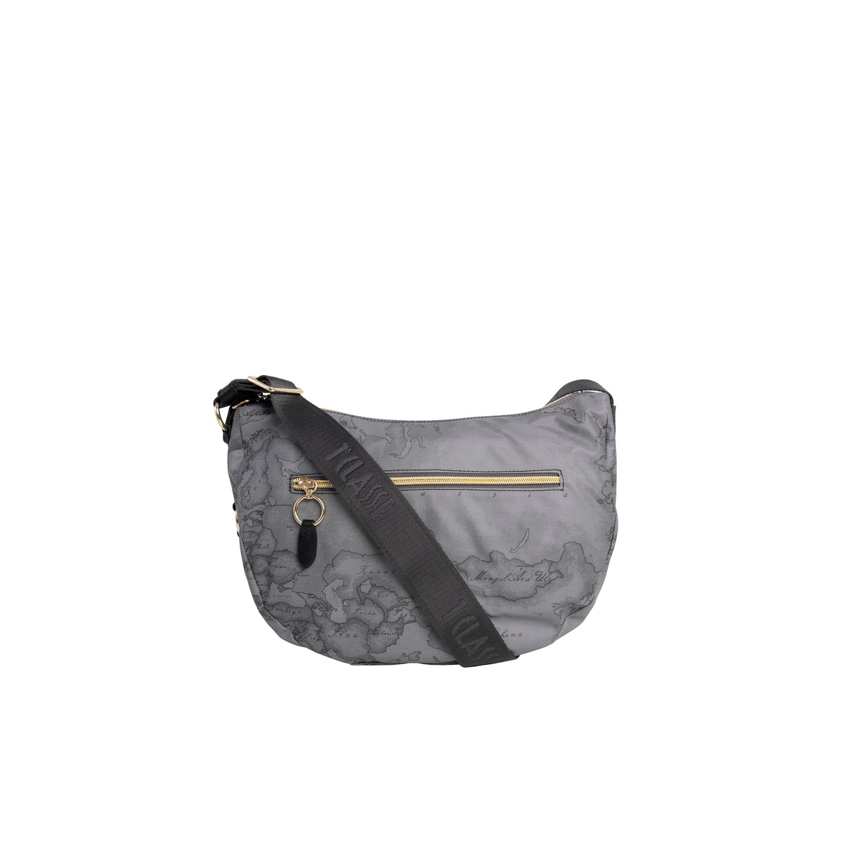Alviero Martini Prima Classe Tracolla Media Grigio Scuro