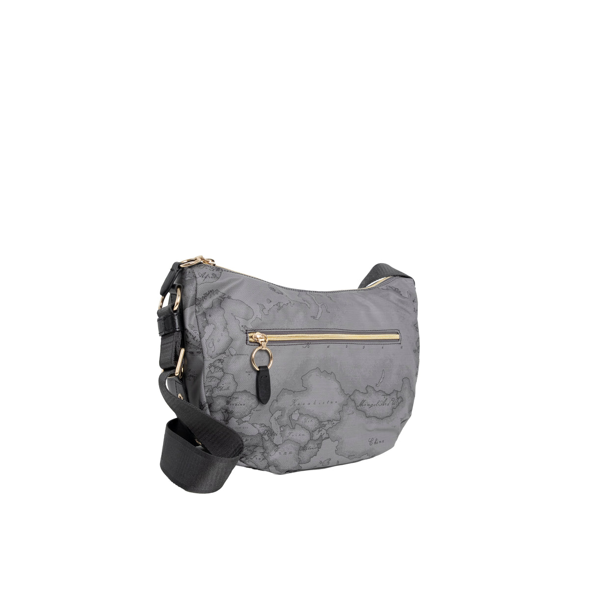 Alviero Martini Prima Classe Tracolla Media Grigio Scuro