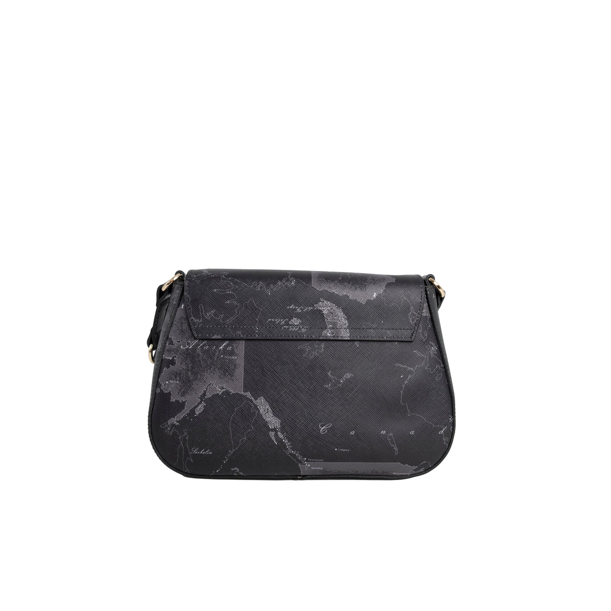 Alviero Martini Prima Classe Tracolla con Patta Nero