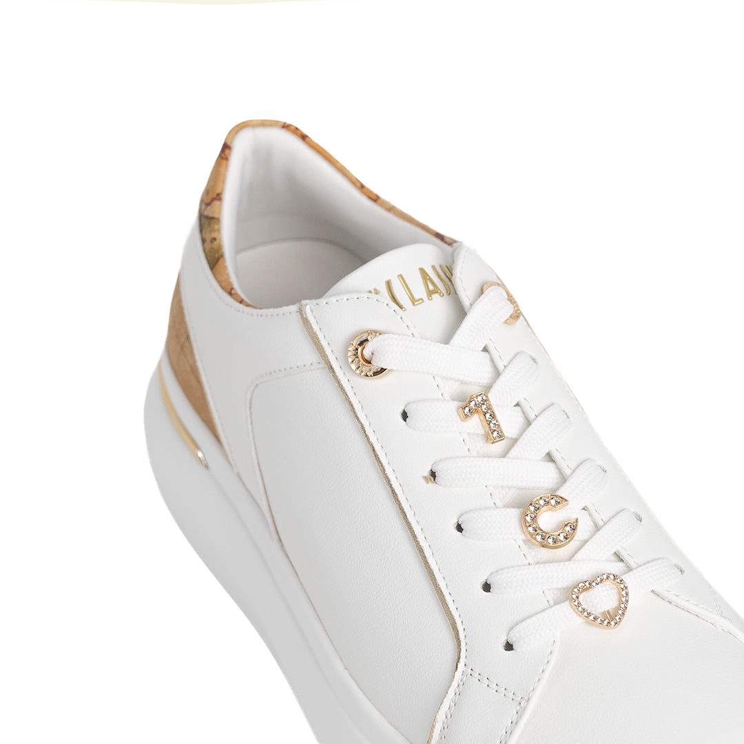 Alviero Martini Prima Classe Sneakers da Donna Bianca