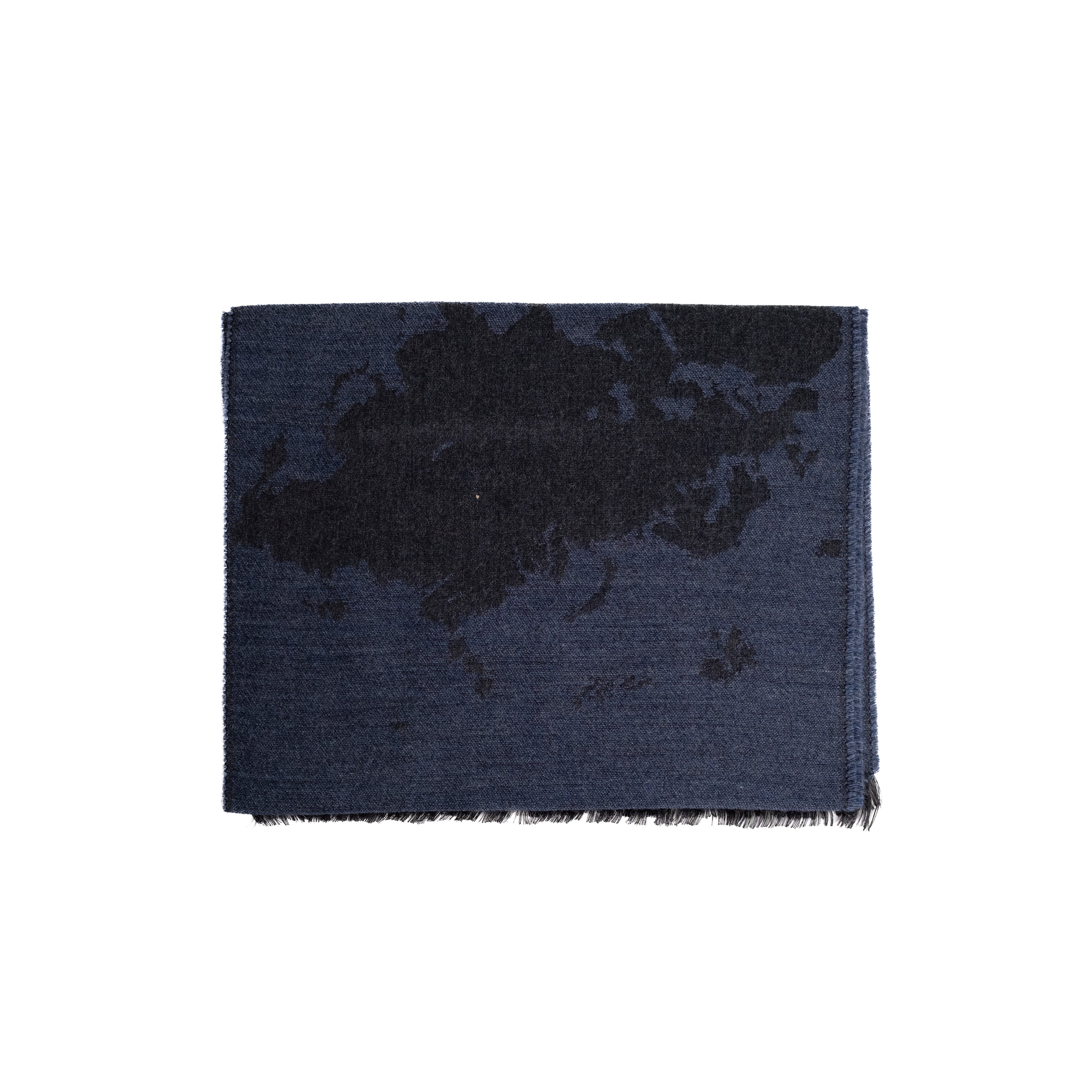Alviero Martini Prima Classe Sciarpa Geo Pieno Blu Lapis