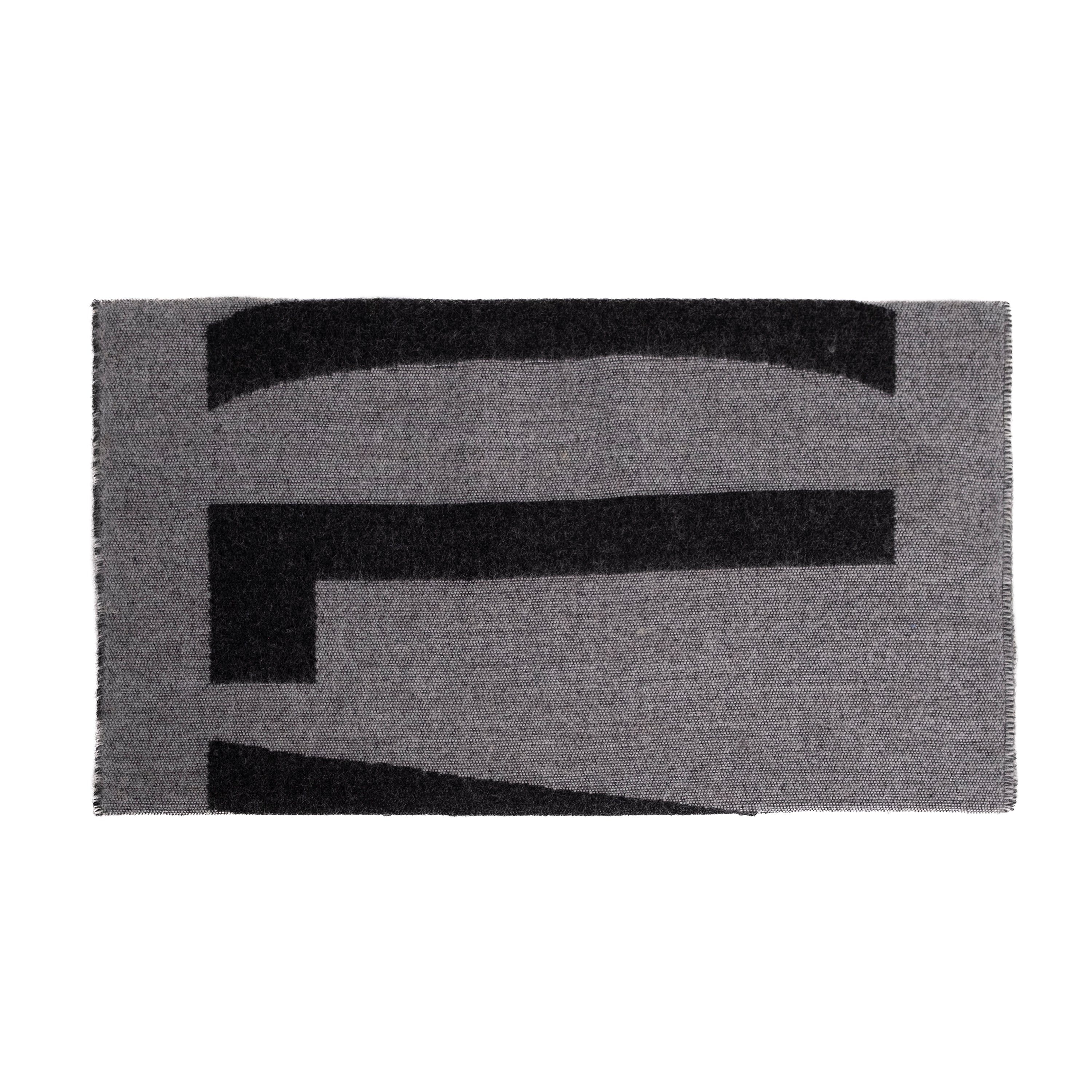 Alviero Martini Prima Classe Sciarpa Logo Grande Bluette