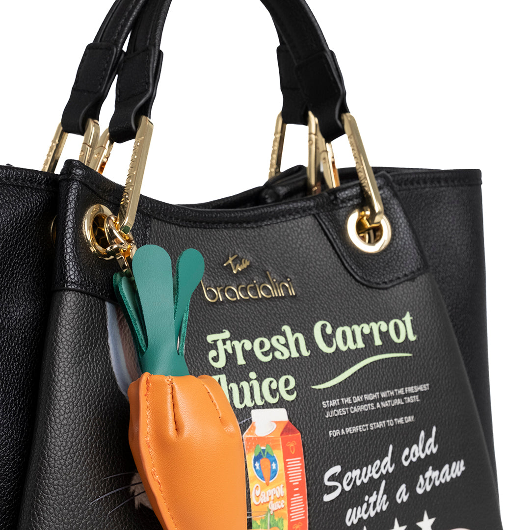 Braccialini Borsa A Mano Amy Nera