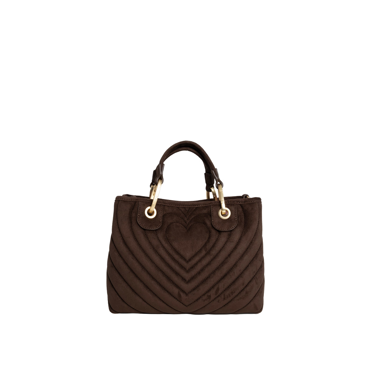 Braccialini Borsa A Mano Beth Matelasse' Marrone