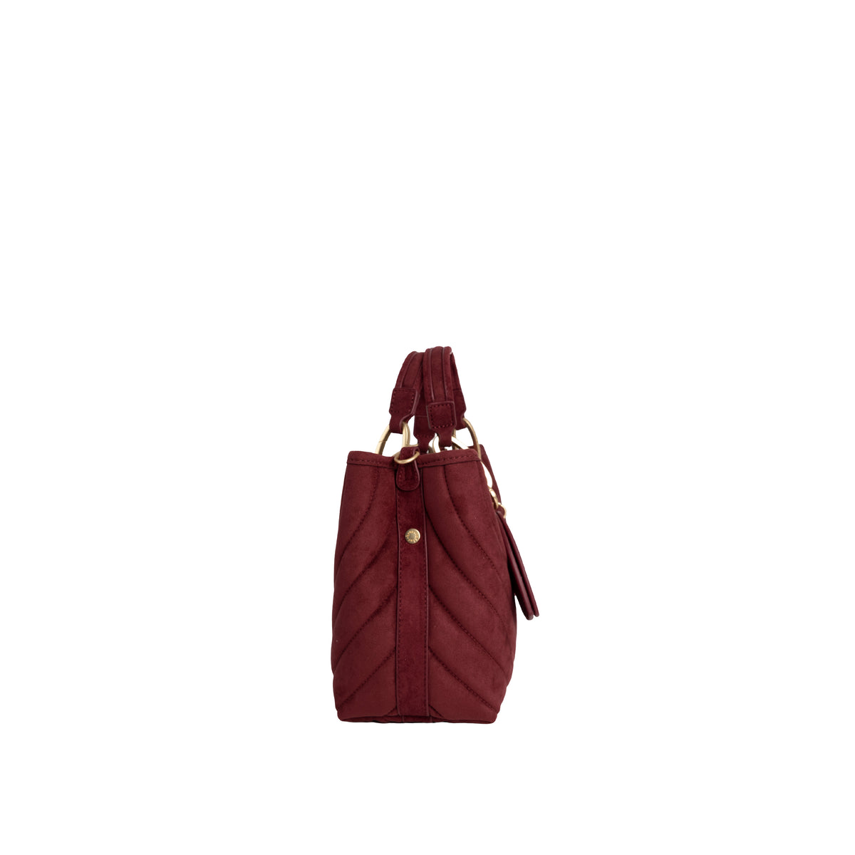 Braccialini Borsa A Mano Beth Matelasse' Rosso