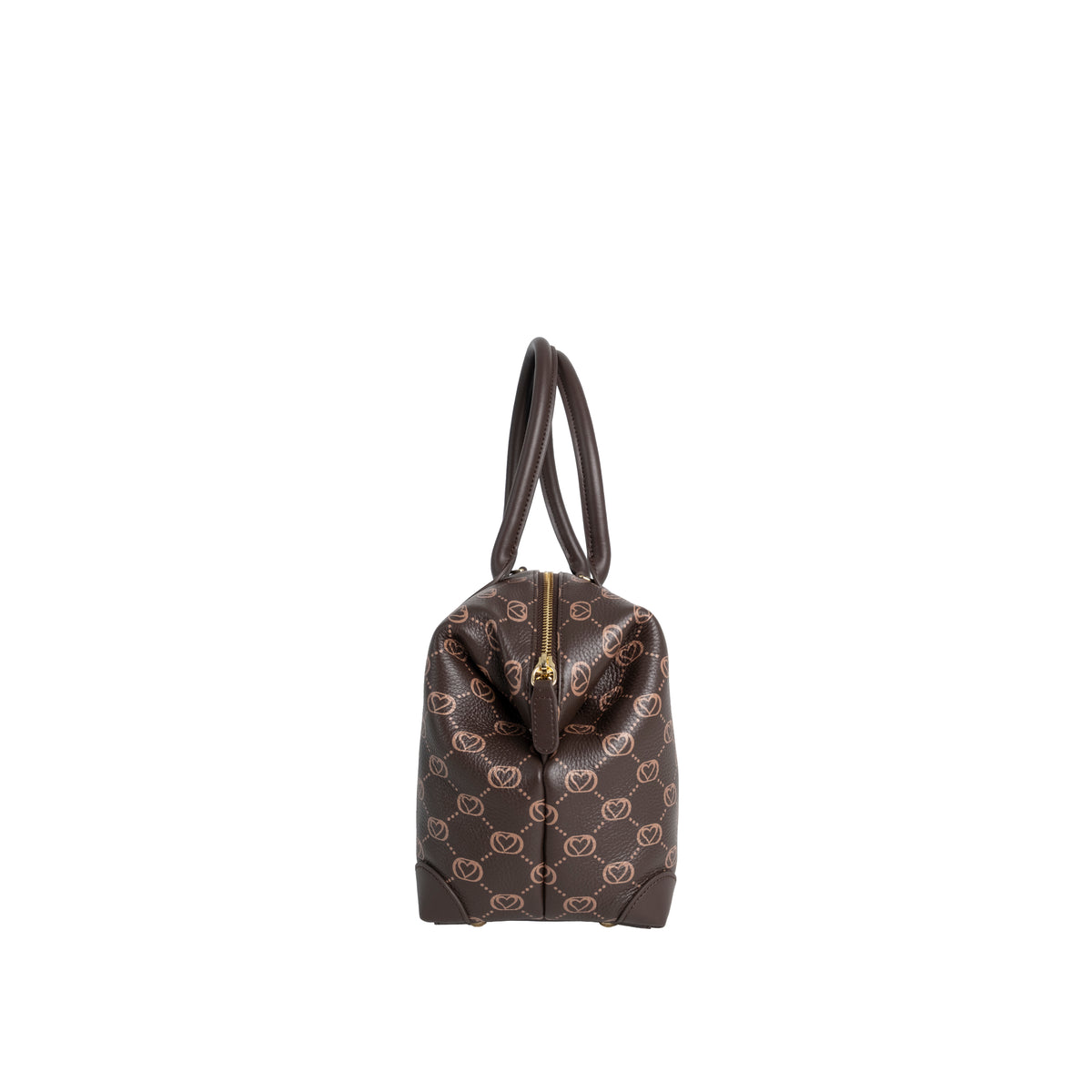 Braccialini Borsa Donna Grande Monogram Marrone