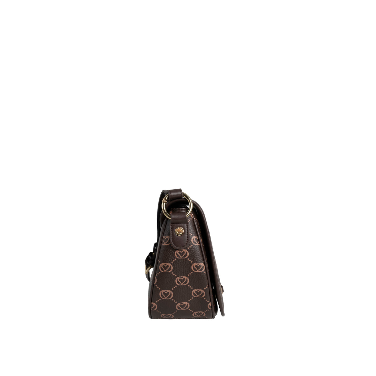 Braccialini Borsa Da Donna Media Monogram Marrone