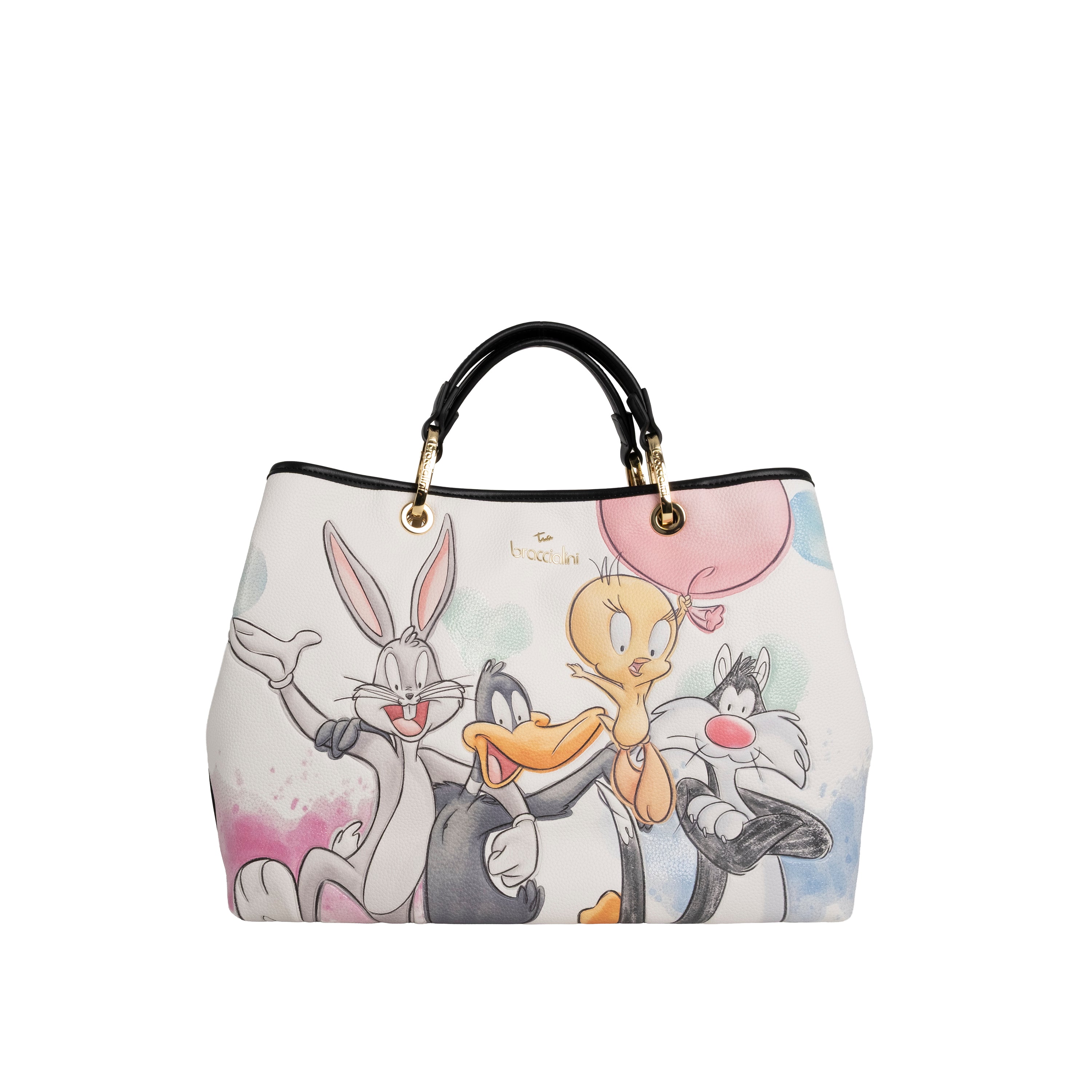 Braccialini Borsa a Mano Beth Lt Multicolore