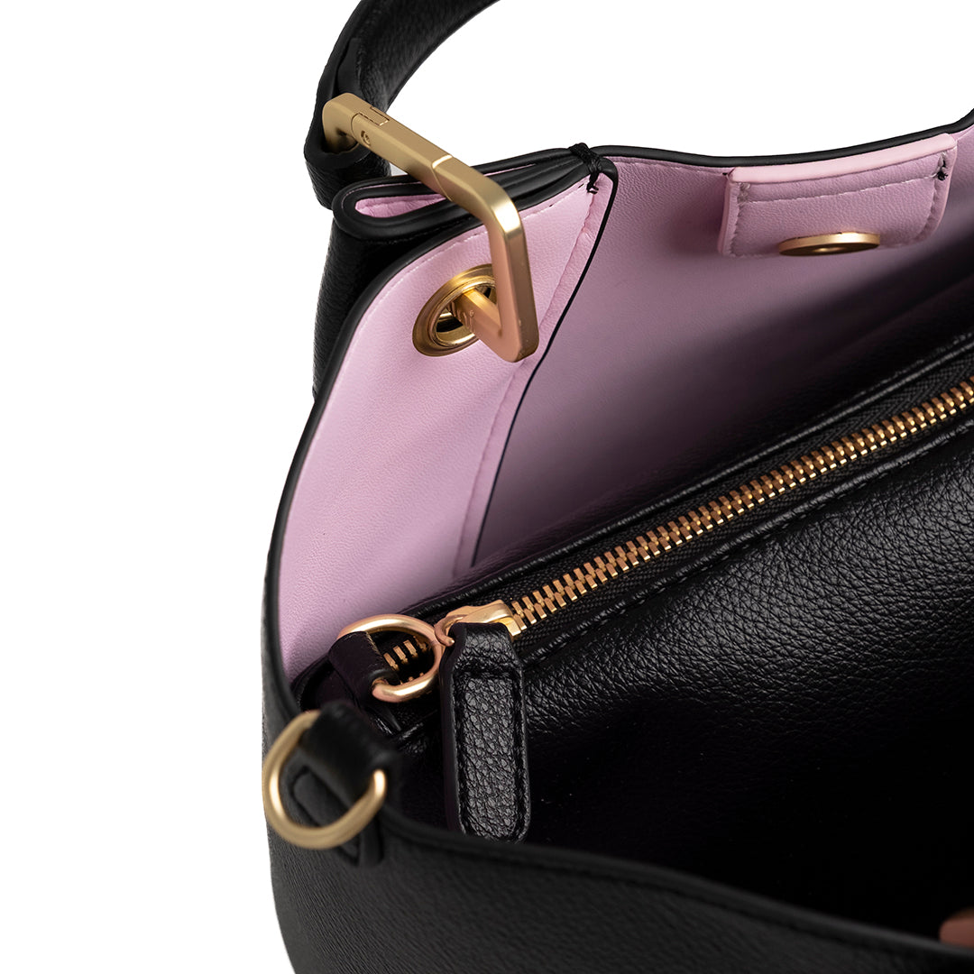 Braccialini Borsa a Mano Grande Amy Nero