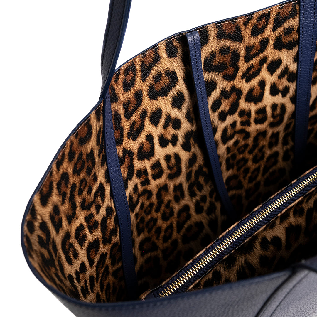Braccialini Shopper Double Blu