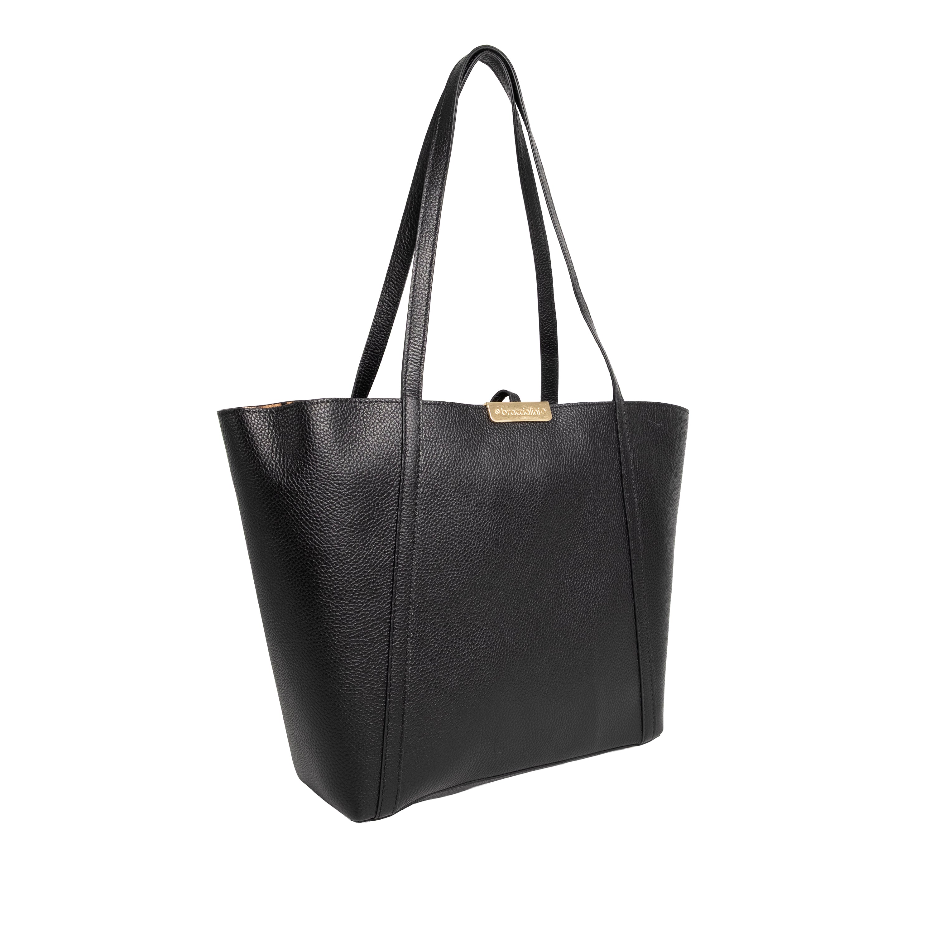 Braccialini Shopper Double Nero