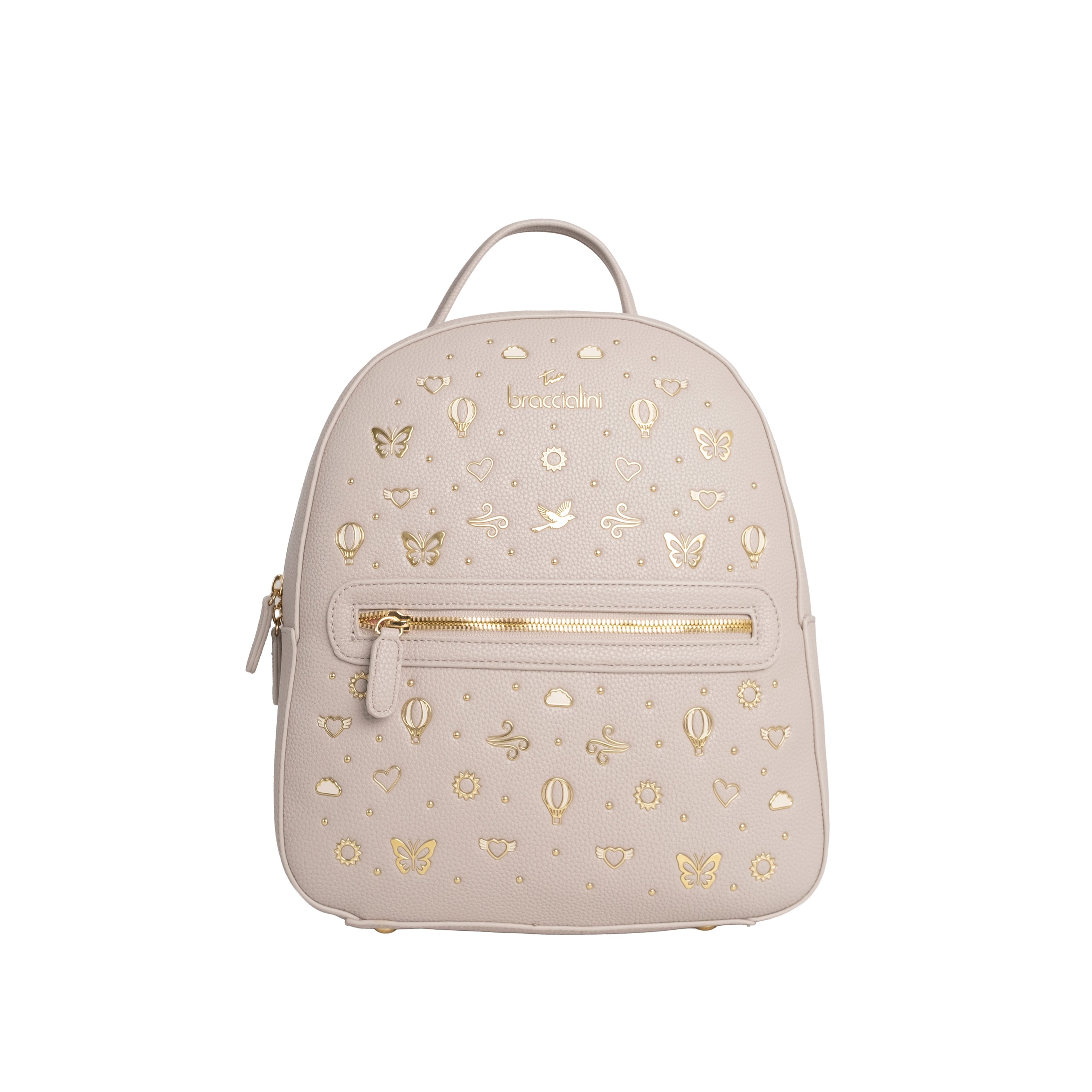 Braccialini Zaino Beth Strass Grigio