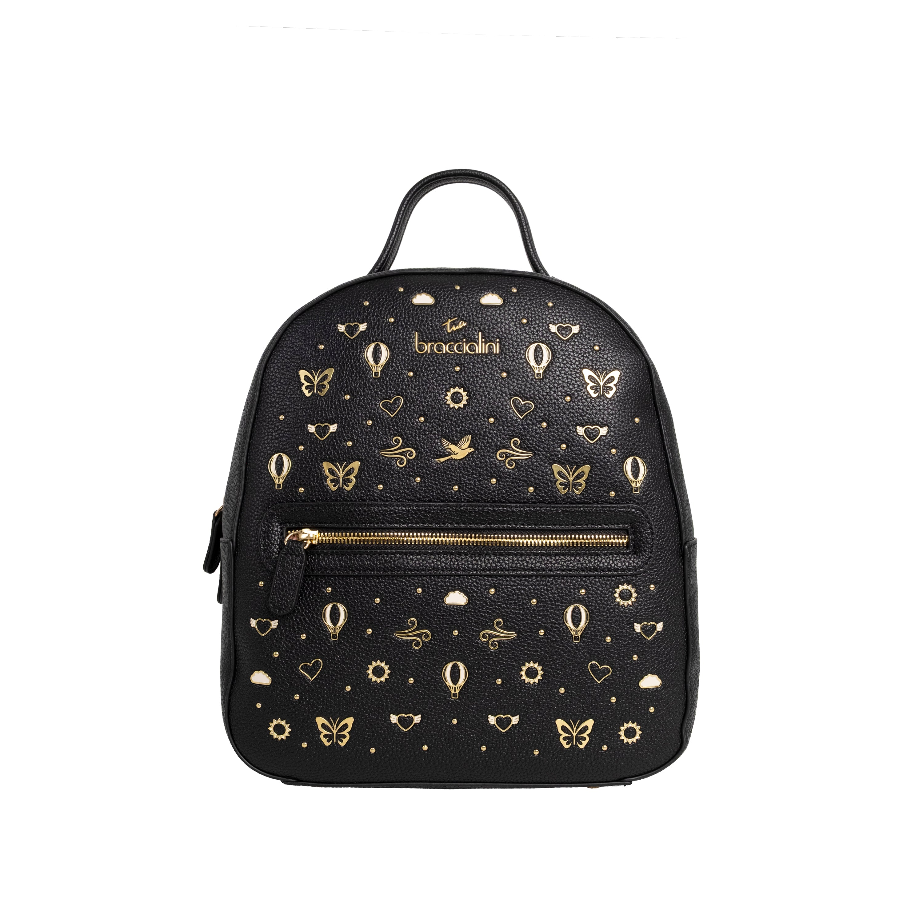 Braccialini Zaino Beth Strass Nero