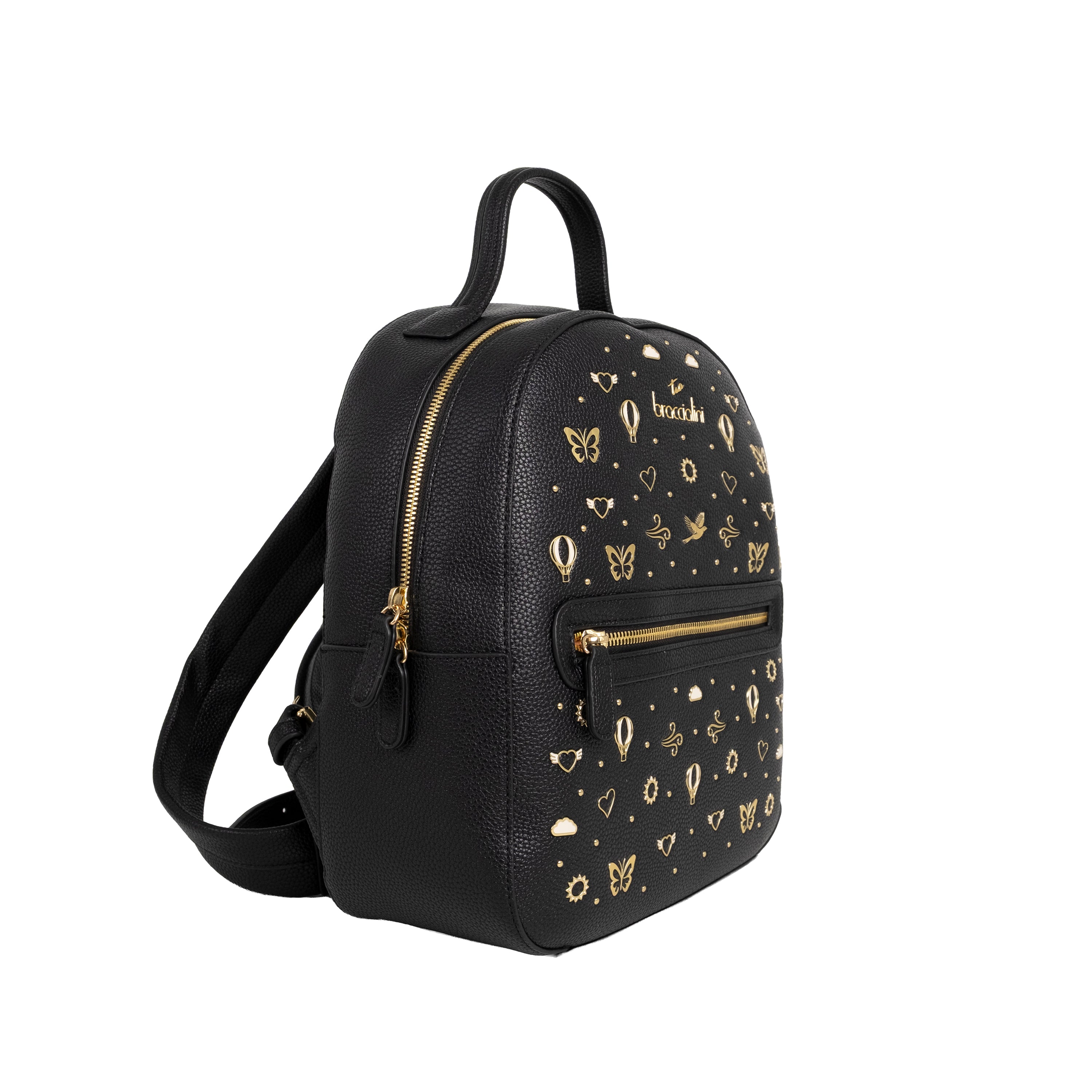Braccialini Zaino Beth Strass Nero