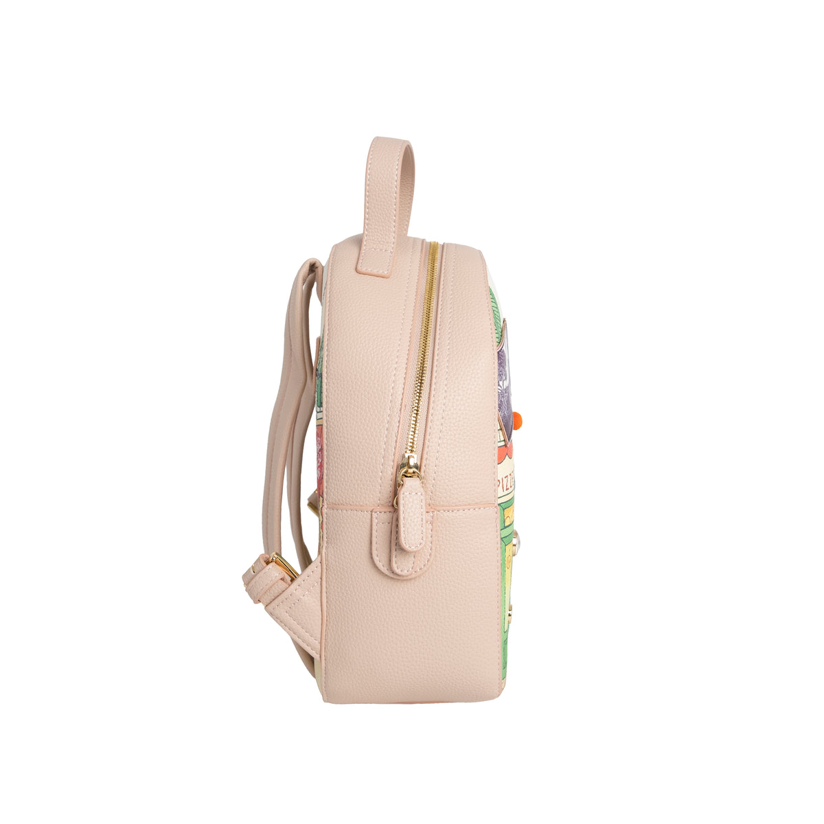 Braccialini Zaino Cartoline Multicolor Napoli