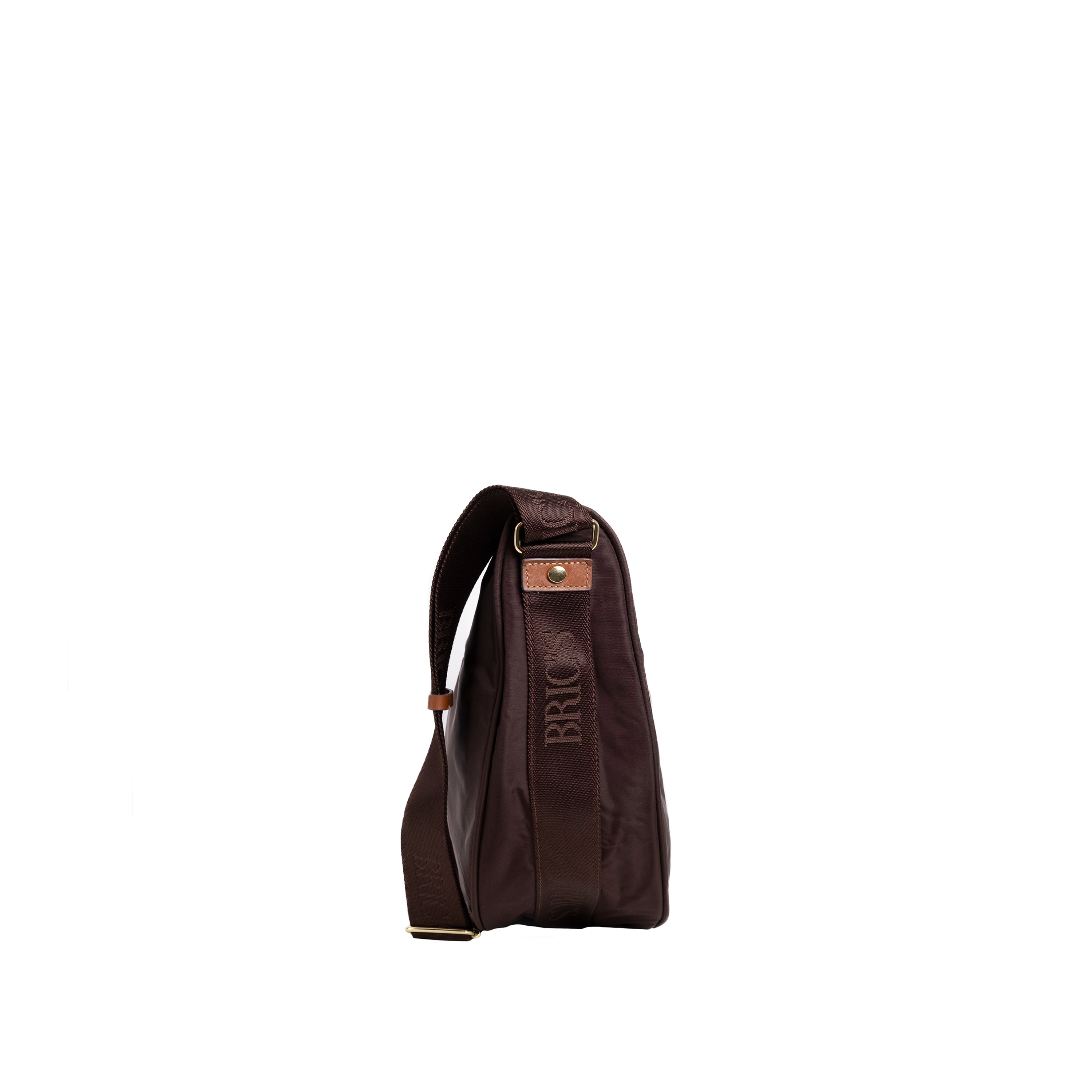 Bric's Borsa a Tracolla Mezzaluna L X-Collection Marrone