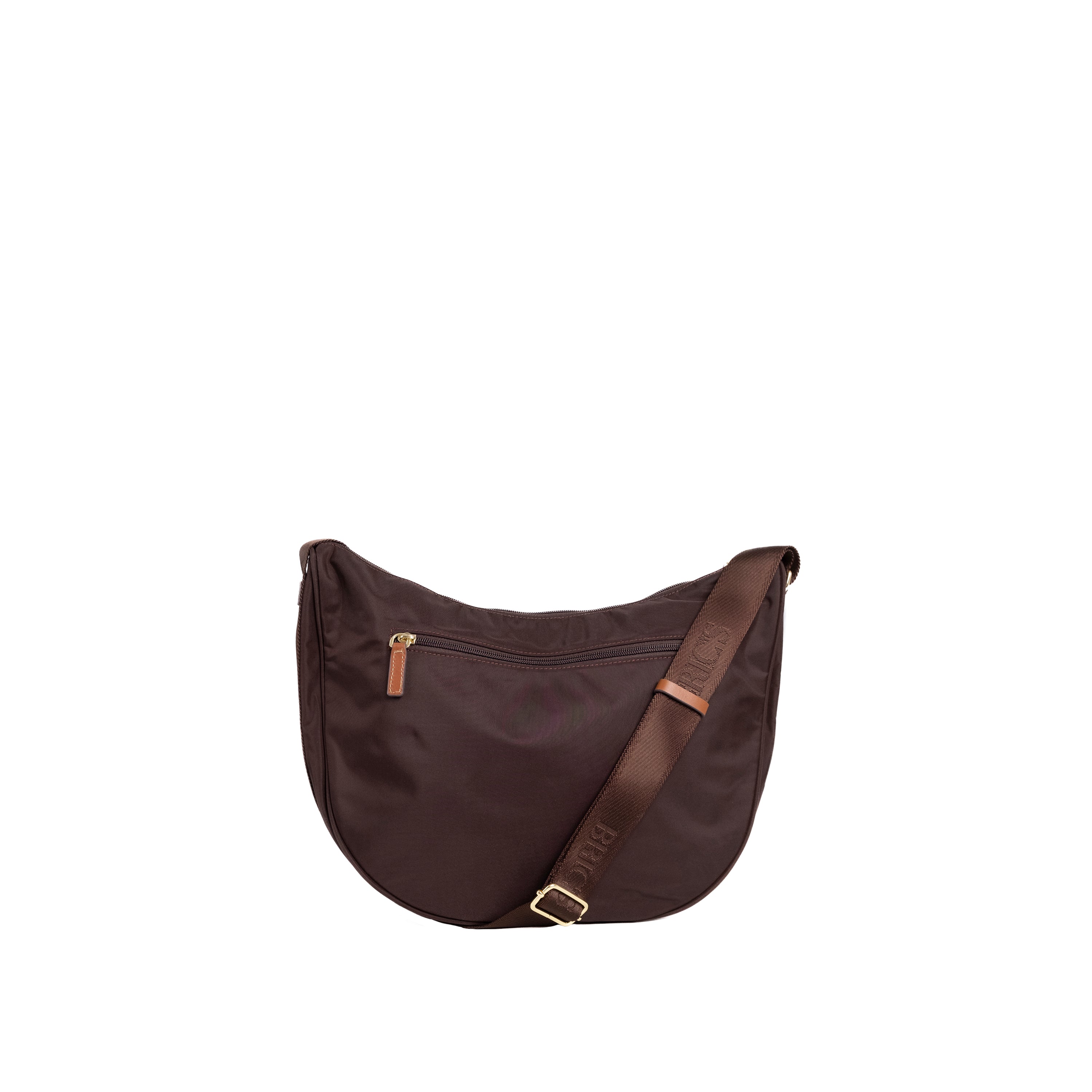 Bric's Borsa a Tracolla Mezzaluna S X-Collection Marrone