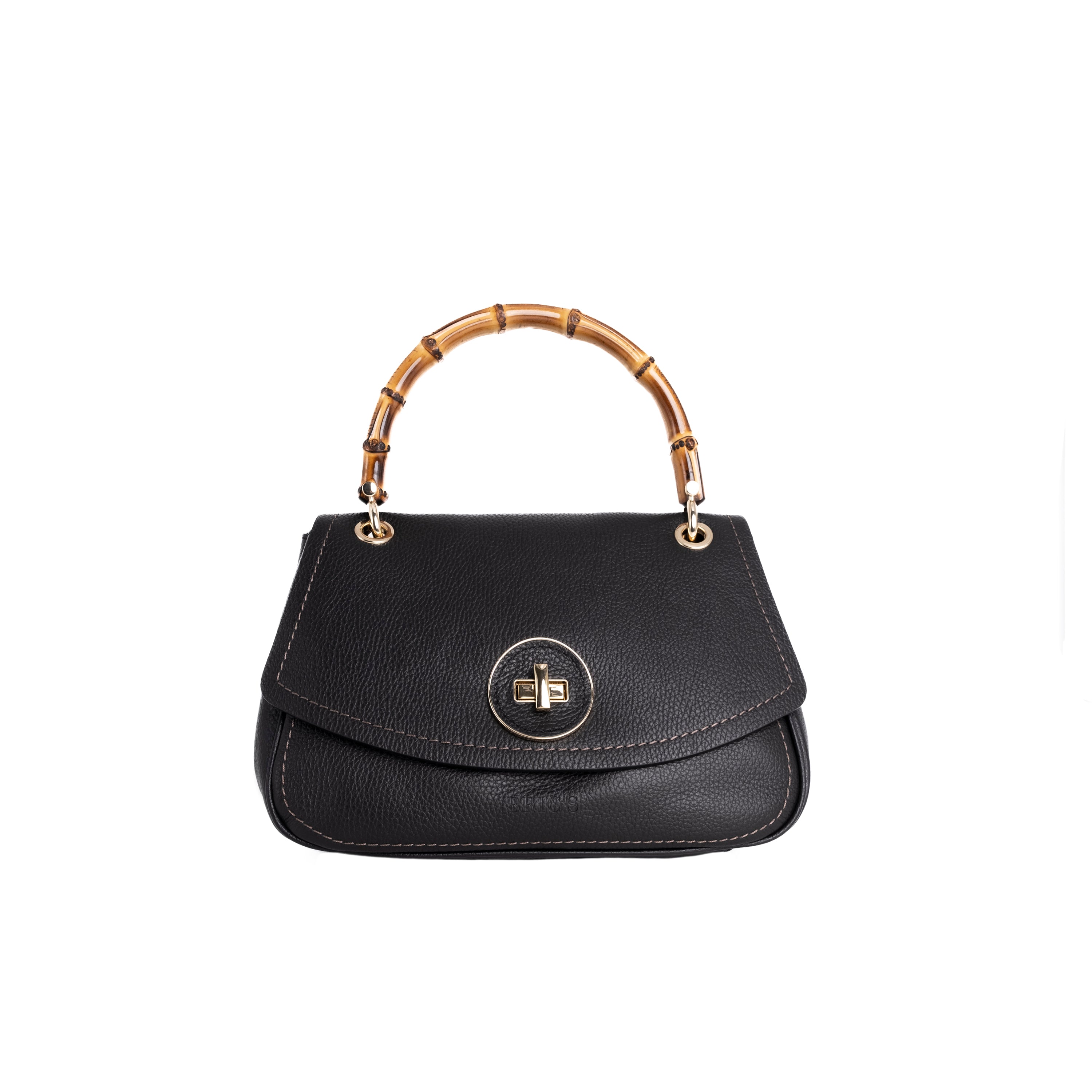 Bric's Borsa a Mano con Tracolla Gondola Girasole Nero