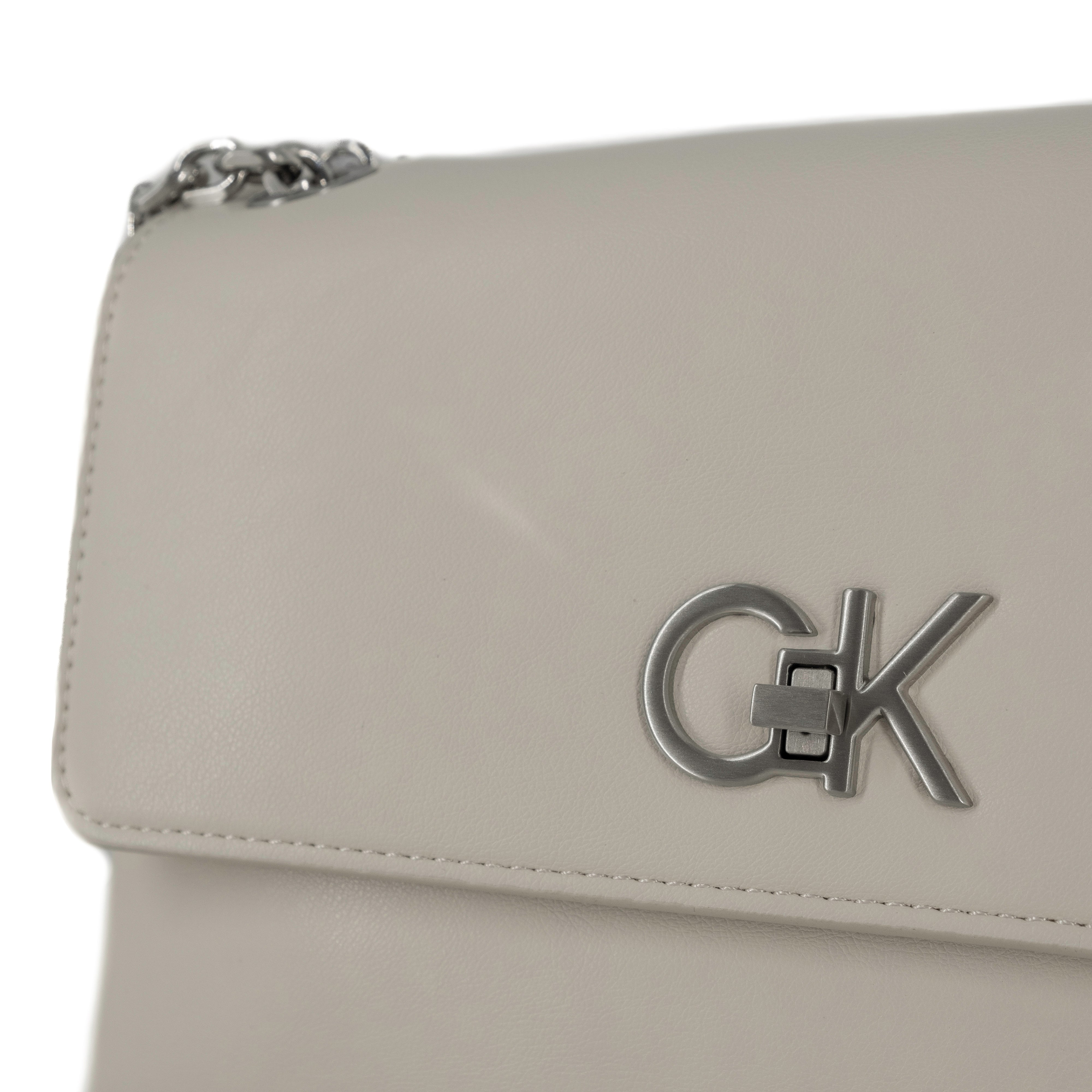 Calvin Klein Re-Lock Shoulder Bag Gold