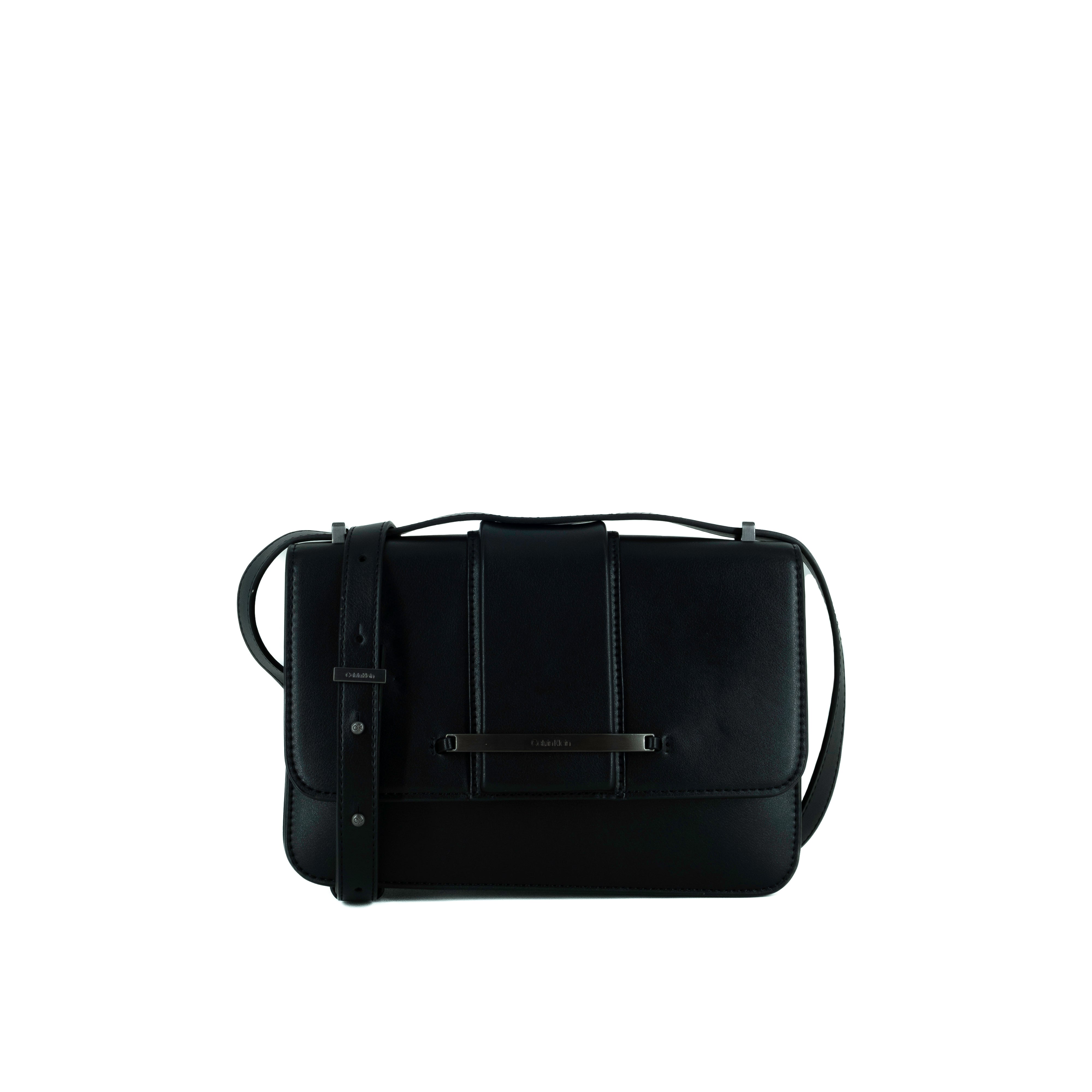 Calvin Klein Black Rigid Shoulder Bag