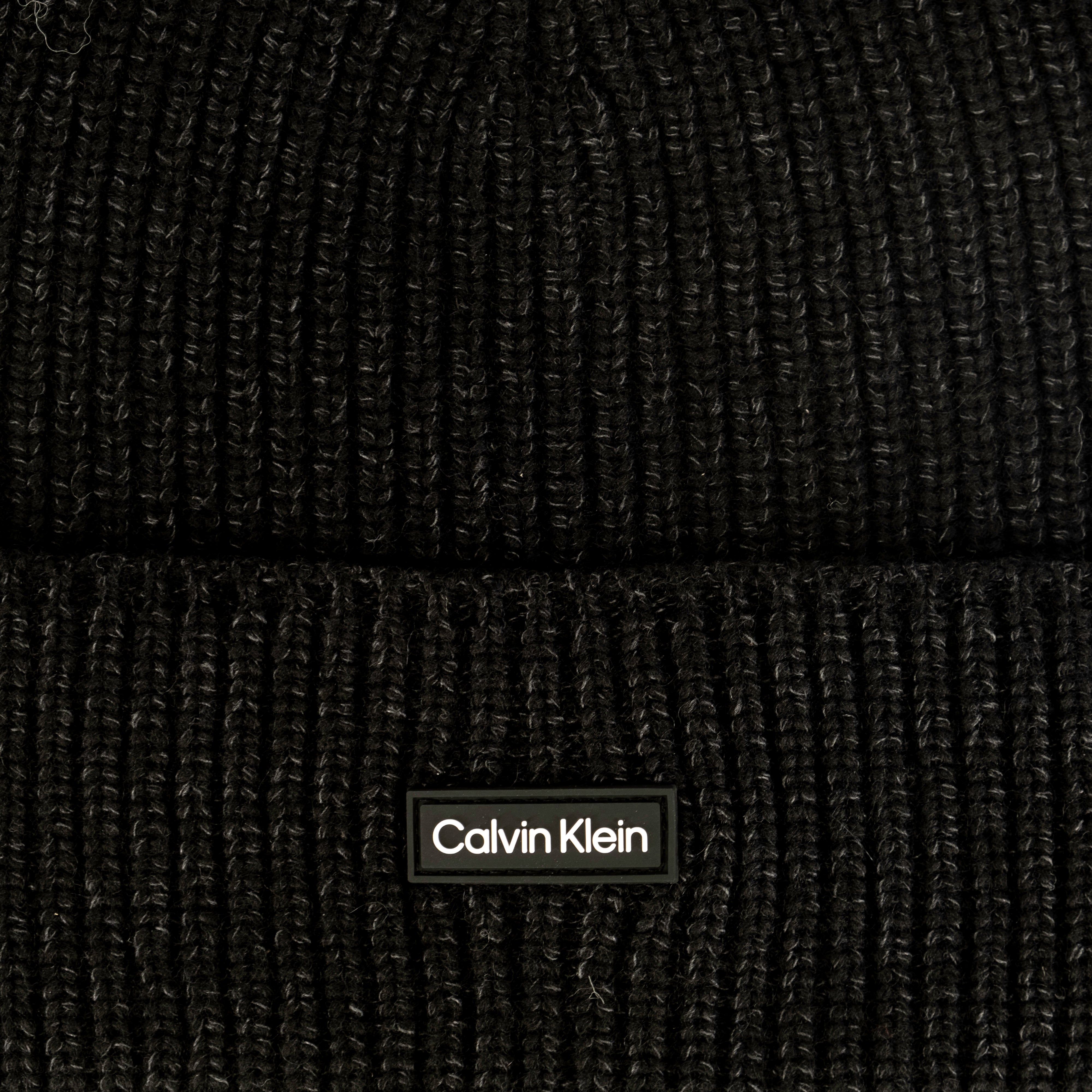 Calvin Klein Cappellino di Lana Nero
