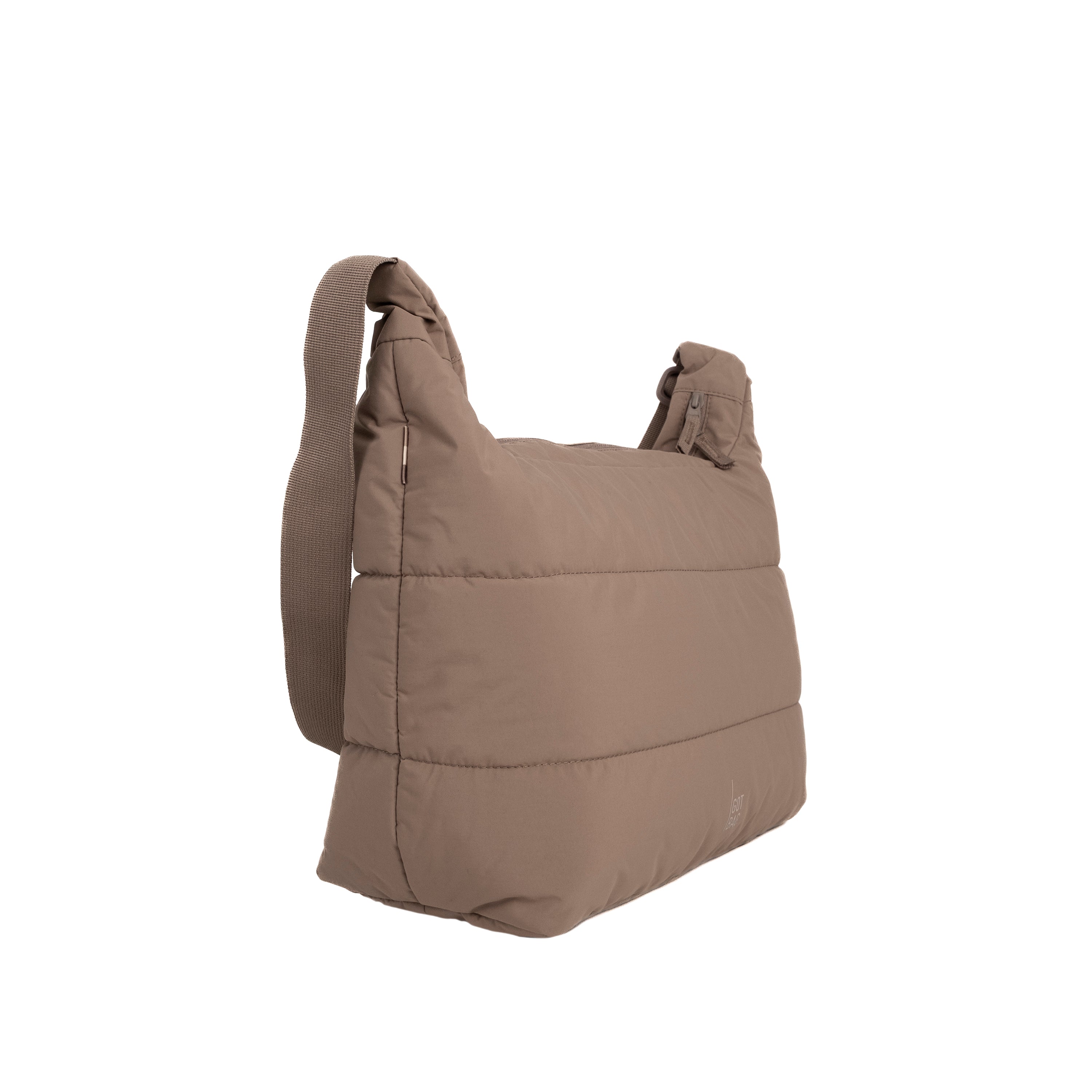 Got Bag Borsa Puffer Square Bag Large Monochrome Oyster
