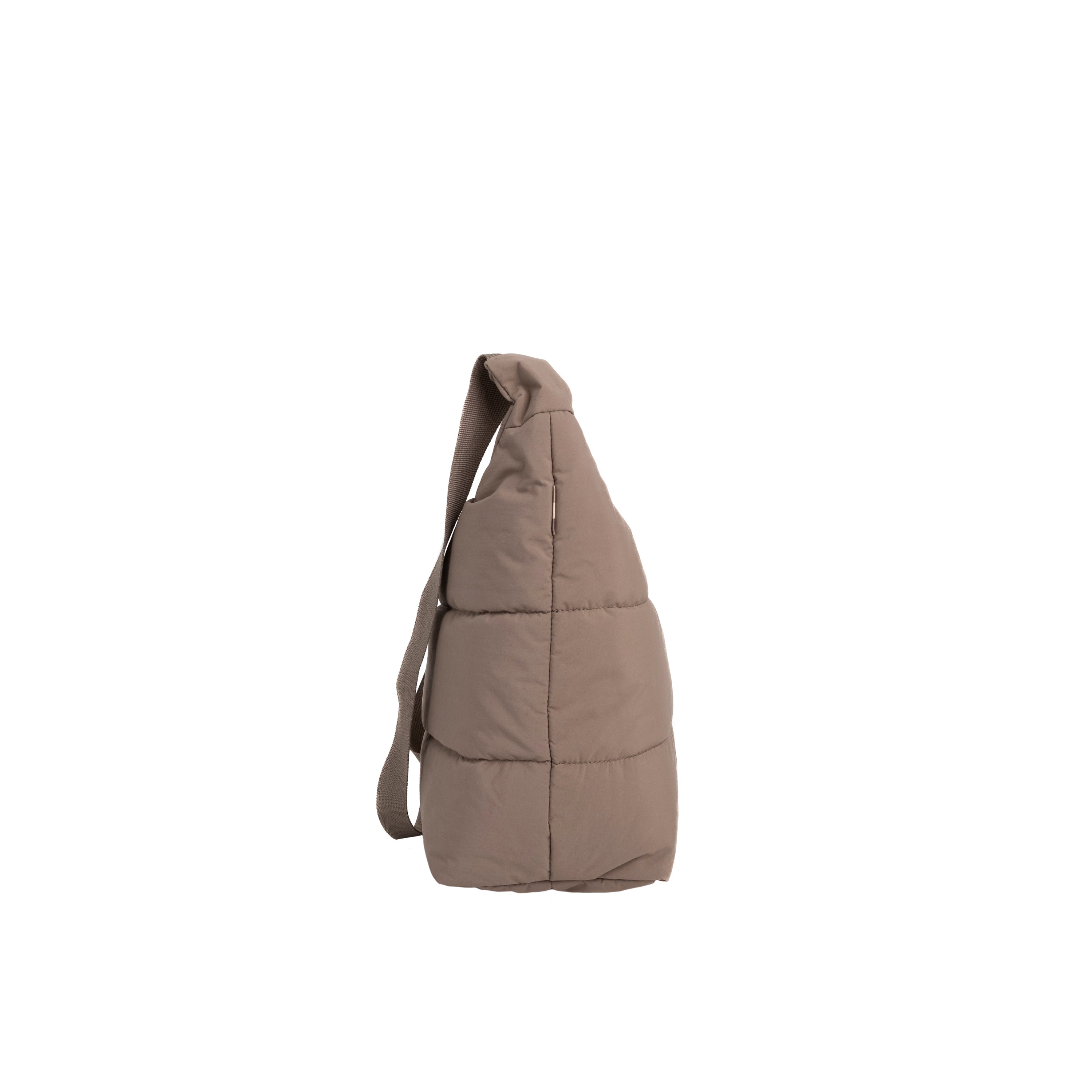 Got Bag Borsa Puffer Square Bag Large Monochrome Oyster