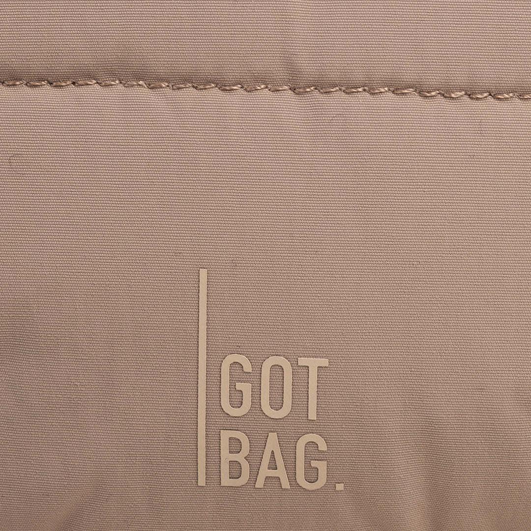 Got Bag Borsa Puffer Square Bag Large Monochrome Oyster