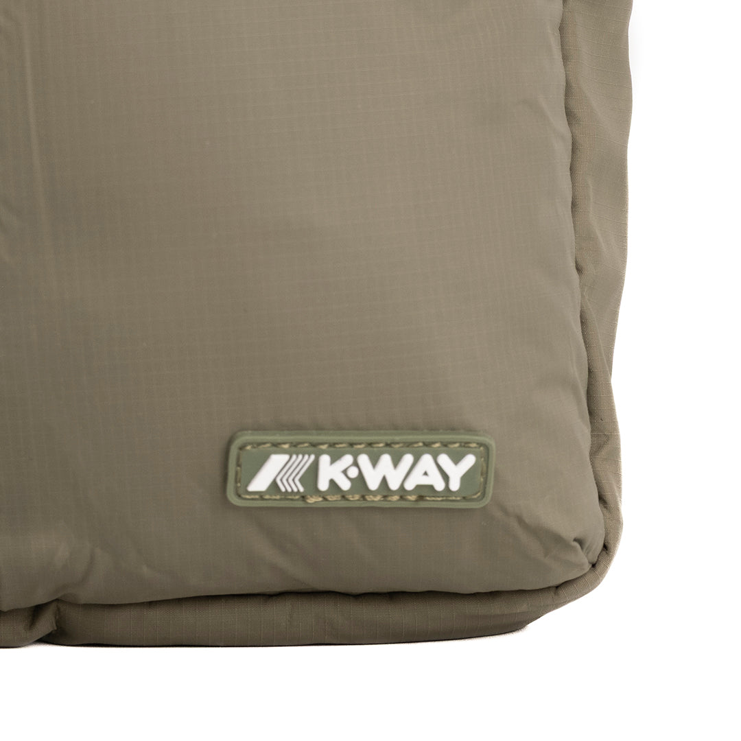 K-Way Borsa a Spalla Barbiton Green Lichen
