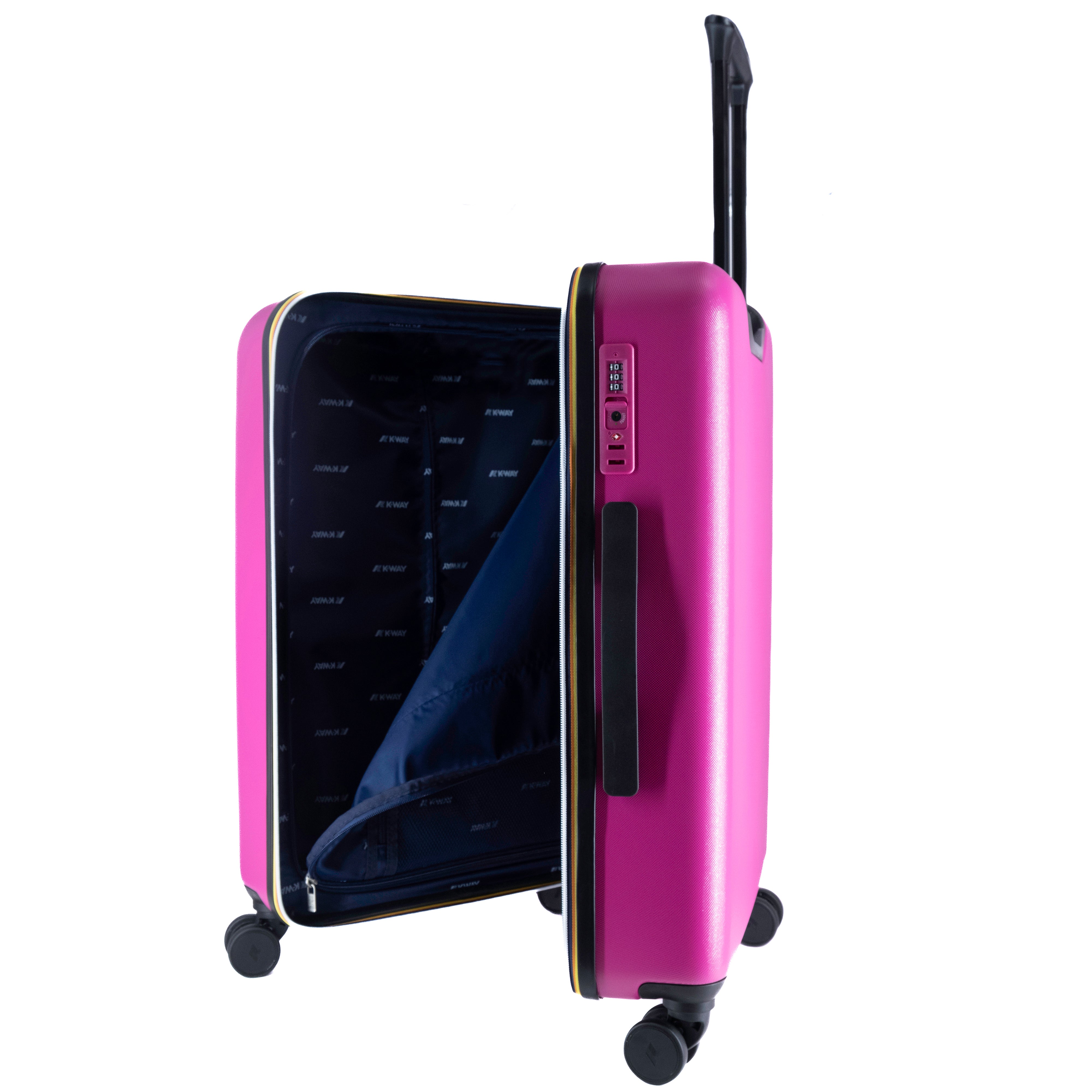 K-Way Trolley Cabin Medio Pink Peakock