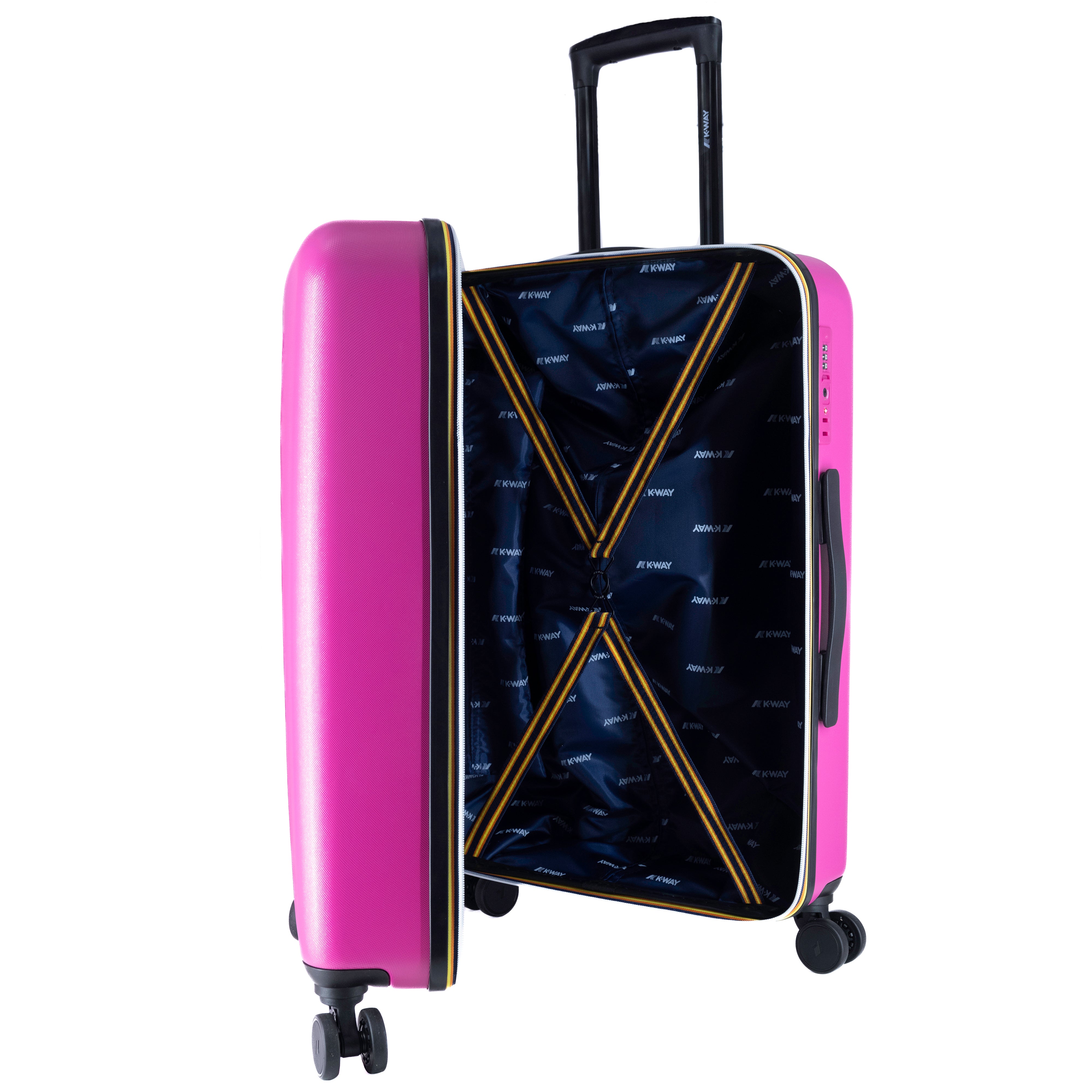 K-Way Trolley Cabin Medio Pink Peakock