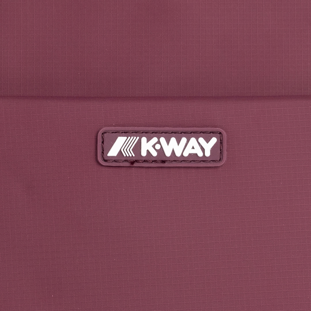 K-Way Borsa a Tracolla Marybell Violet Mauve Wine