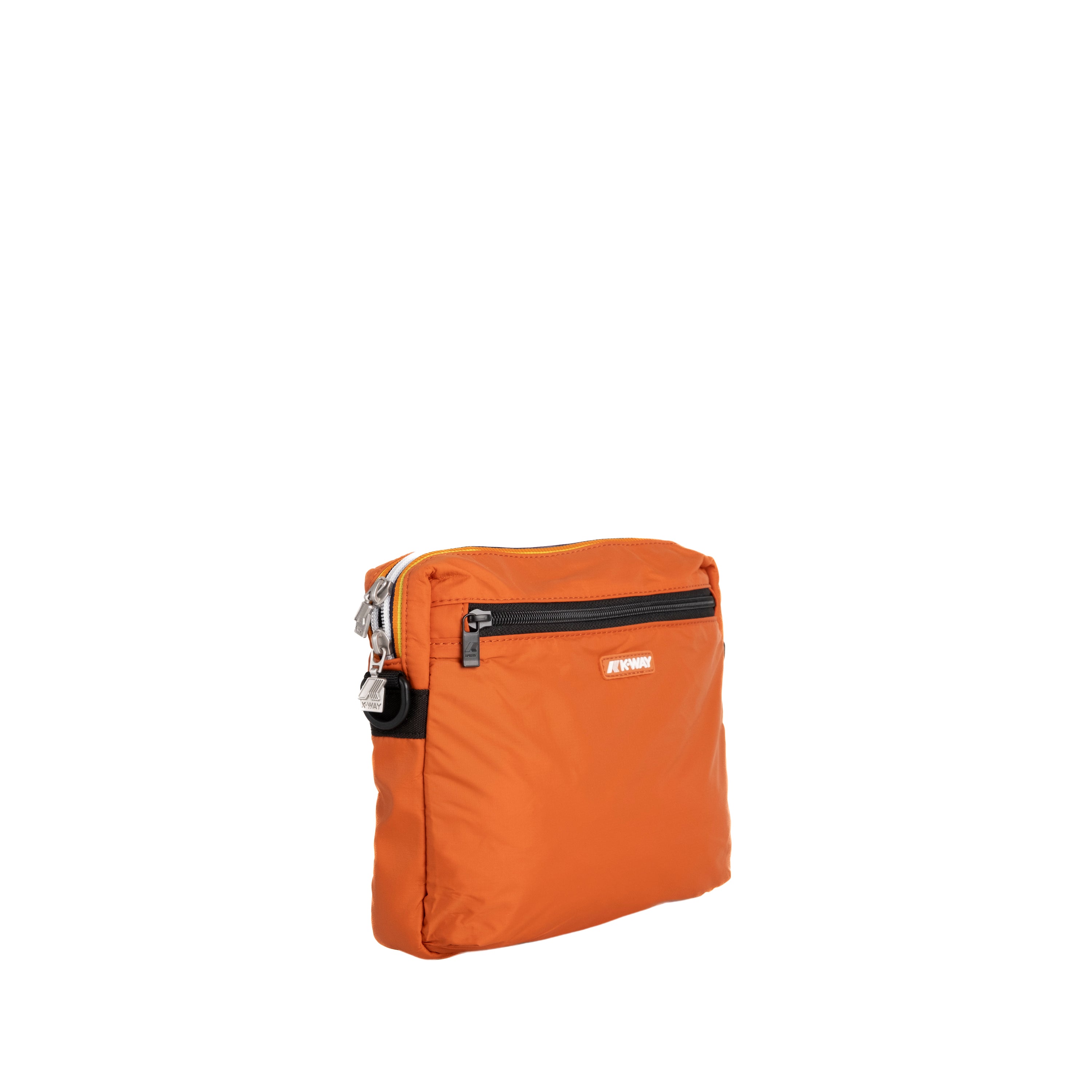 K-Way Borsa a Tracolla Moire Orange Brownish