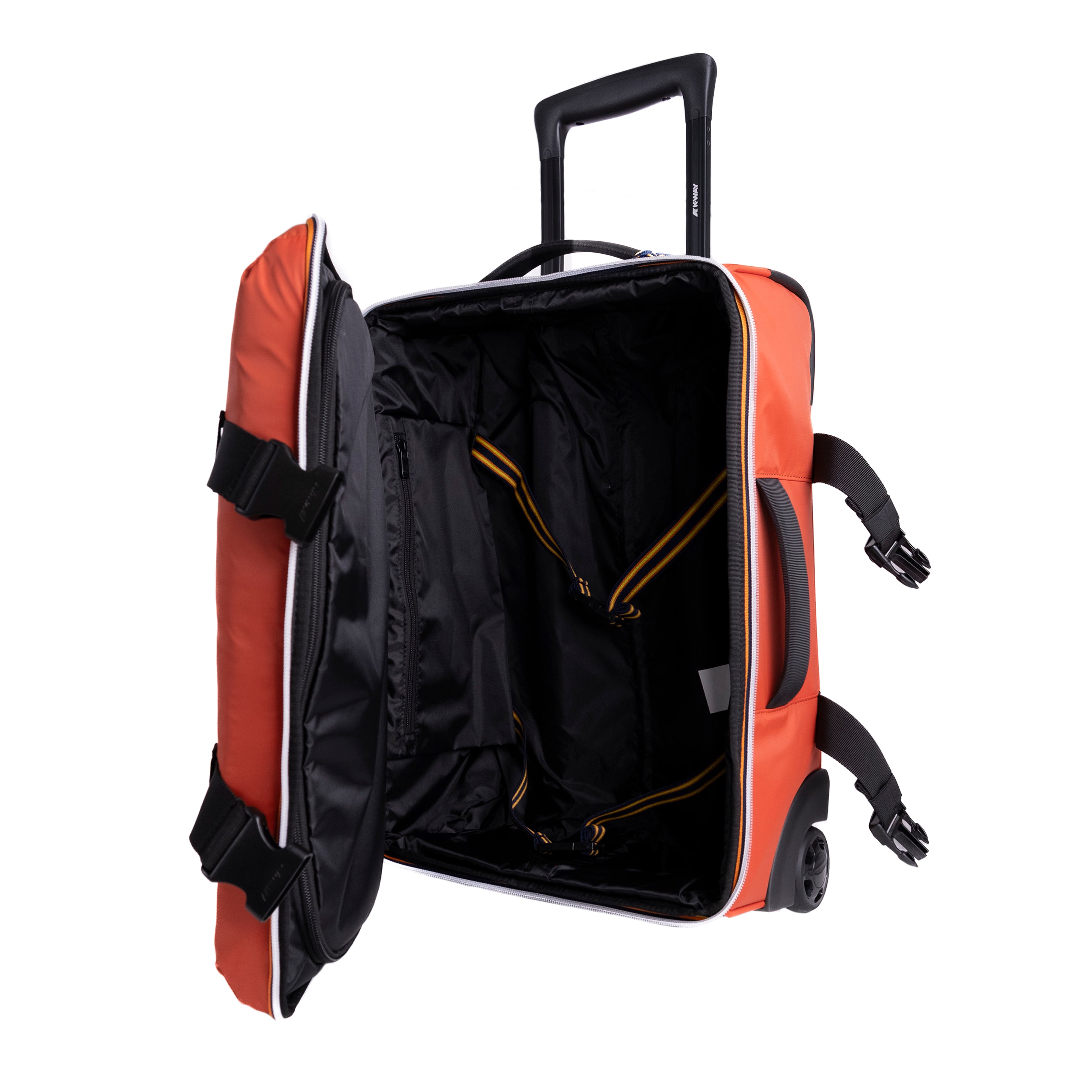 K-Way Trolley Blossac S Rosso Pompeian e Nero