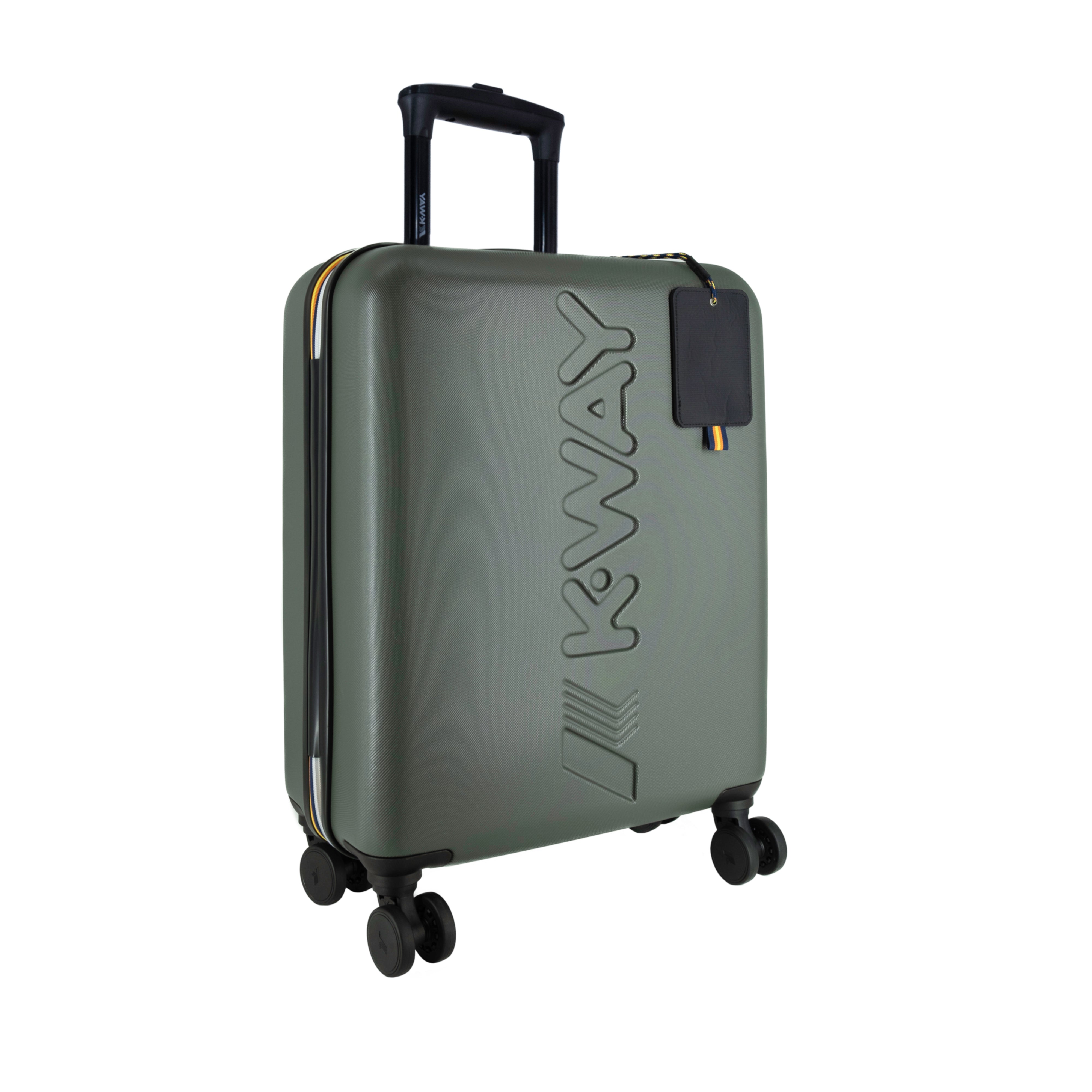 K-Way Trolley Cabin Small Verde Blackish