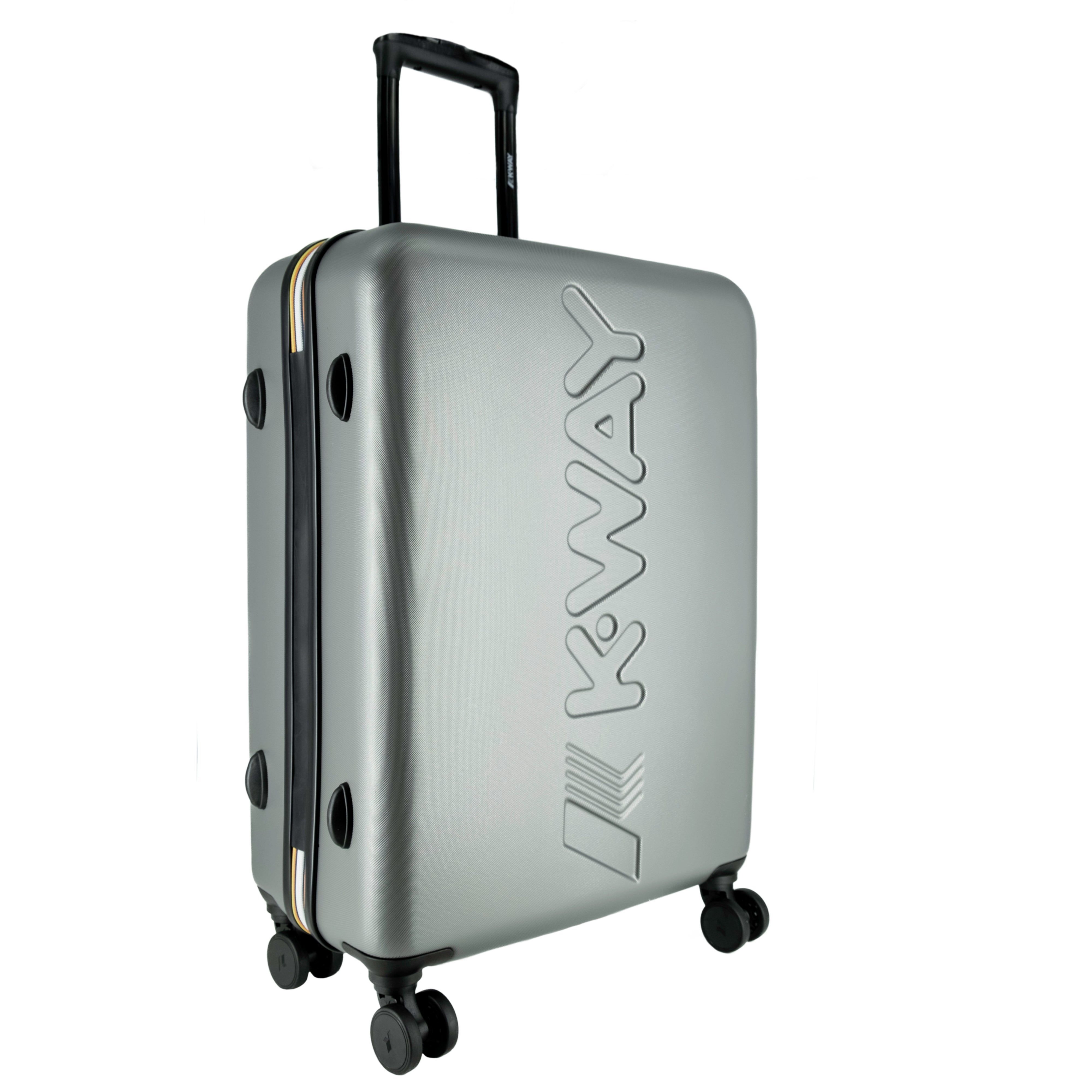 K-Way Trolley Cabin Green Gray Metallic