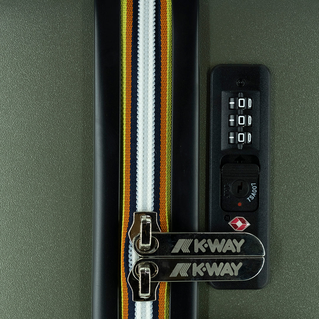 K-way Trolley Eudoxie Logo Green Lichen
