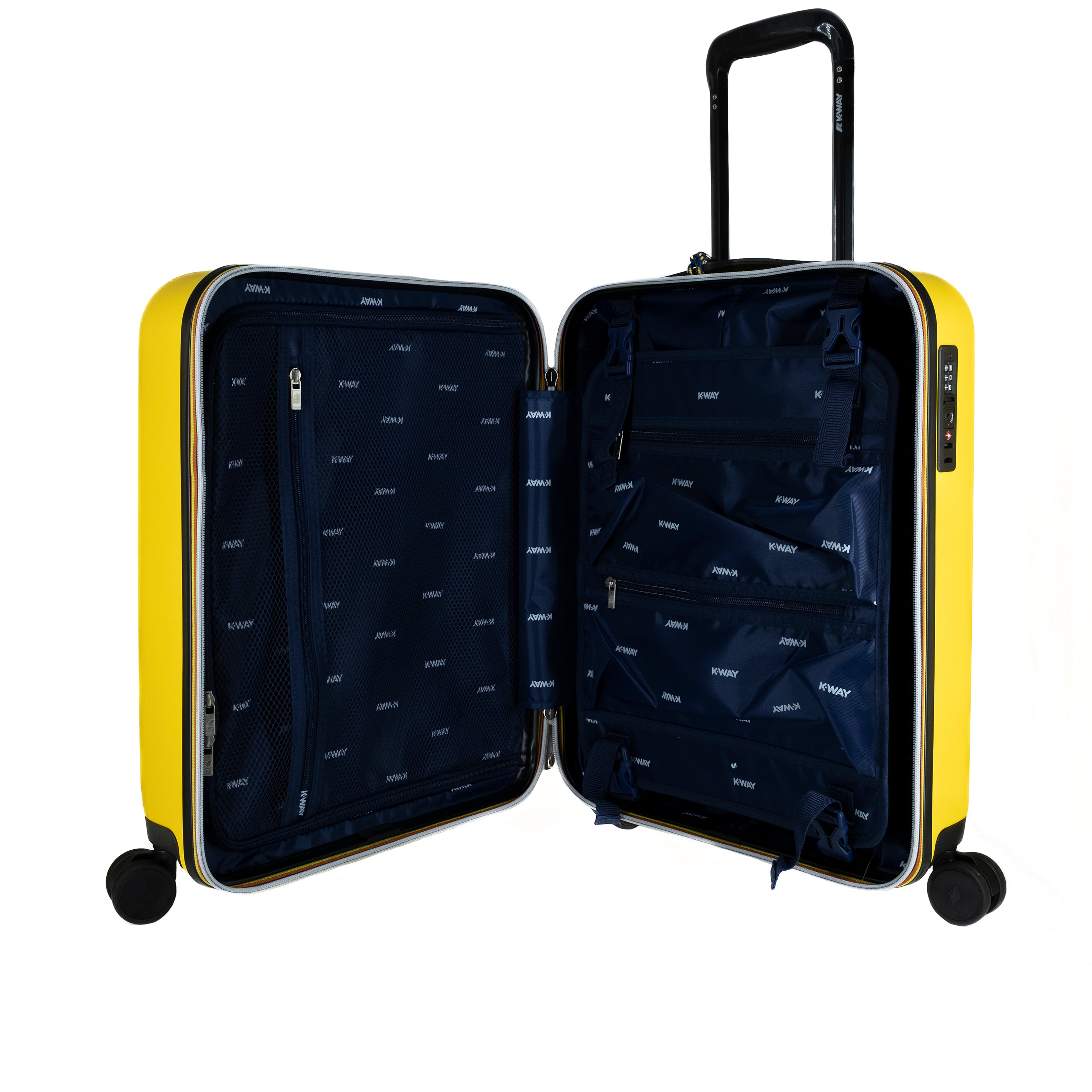 K-way Trolley Eudoxie Logo Yellow DK