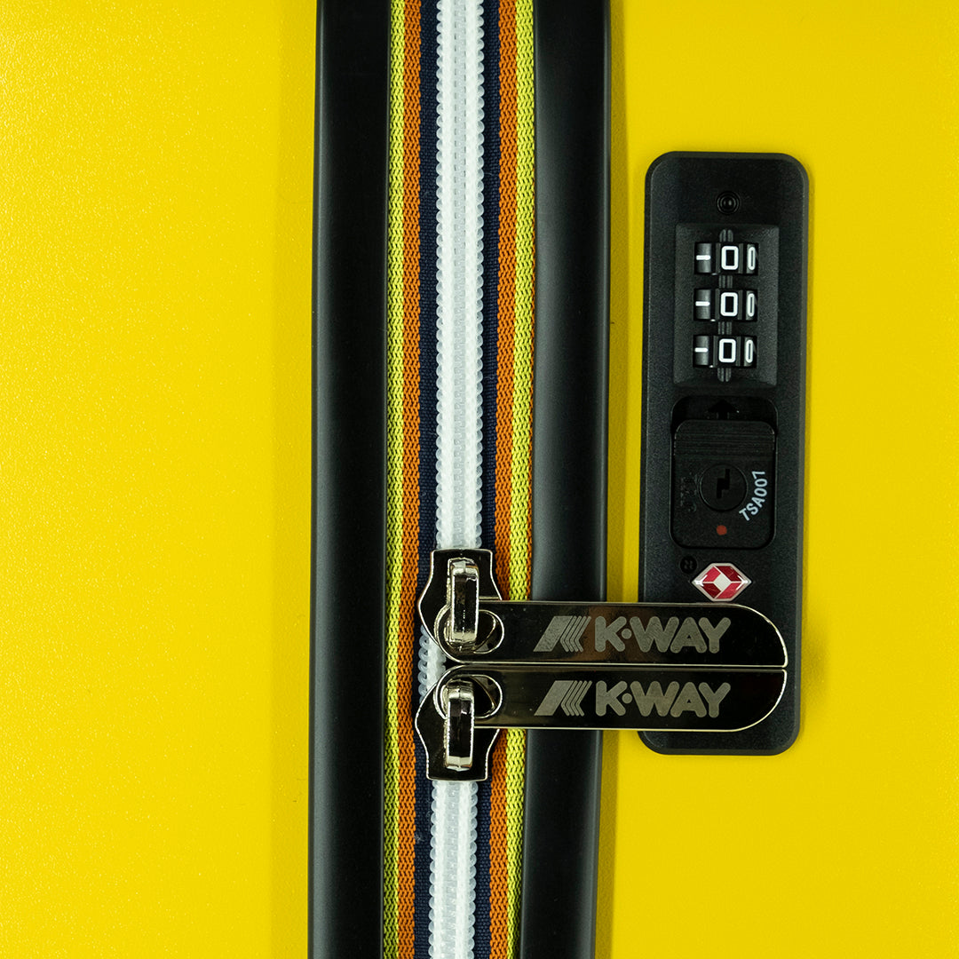 K-way Trolley Eudoxie Logo Yellow DK