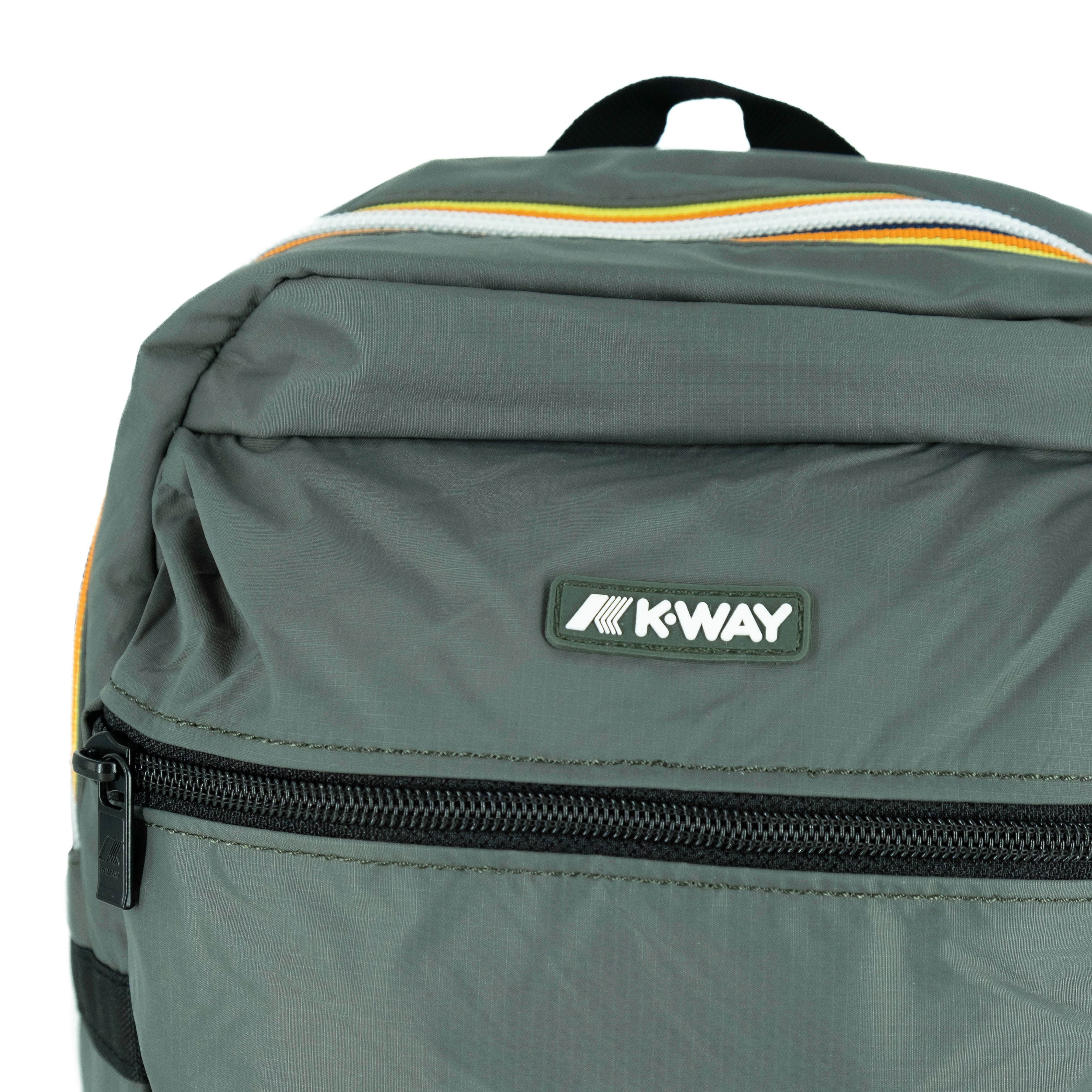 K-Way Laon Small Backpack Blachish Green