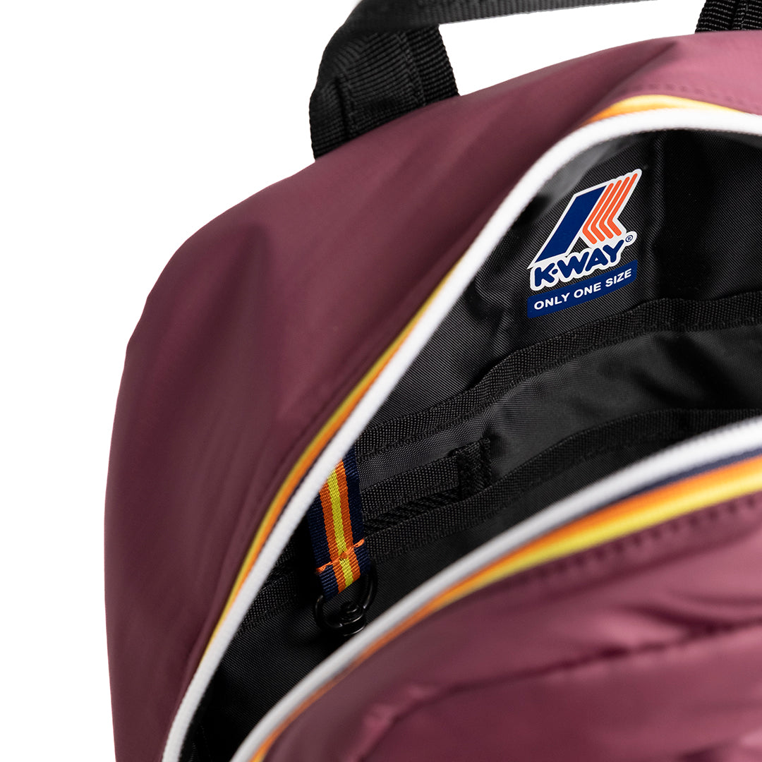 K-Way Zaino Laon Small Violet Mauve Wine