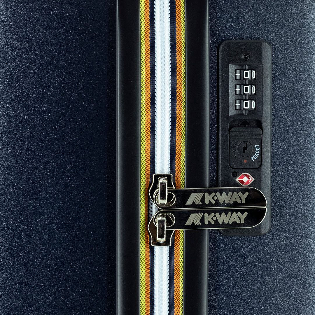 K-way Trolley Eudoxieur Logo Blue Depth