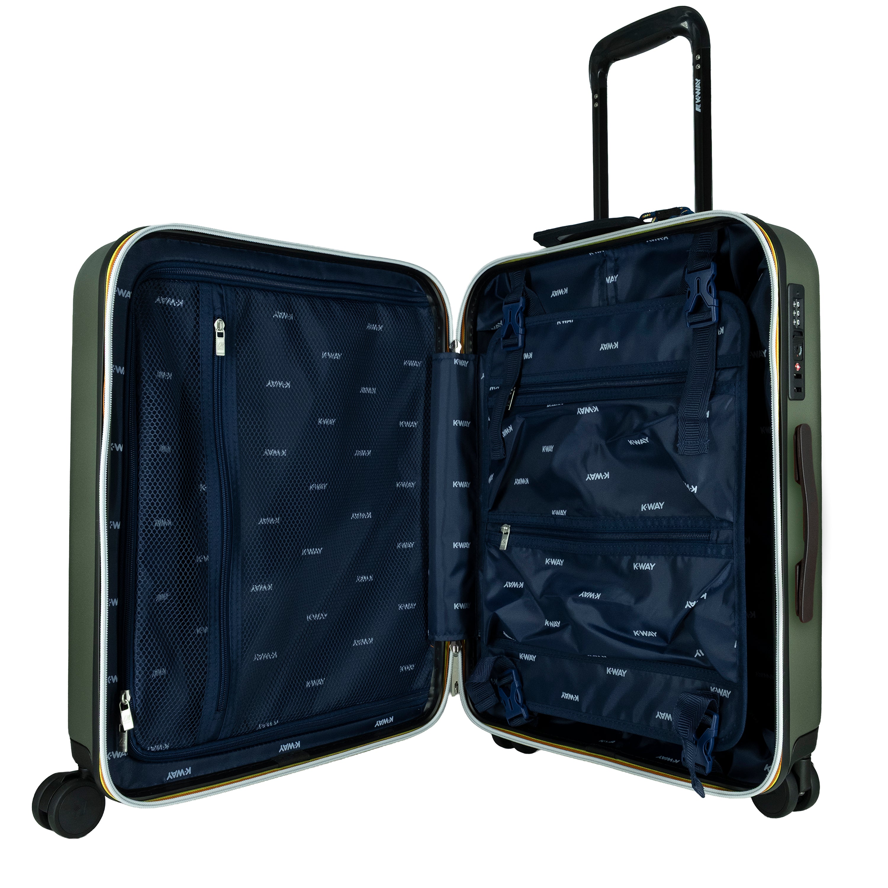 K-way Trolley Eudoxieur Logo Green Lichen