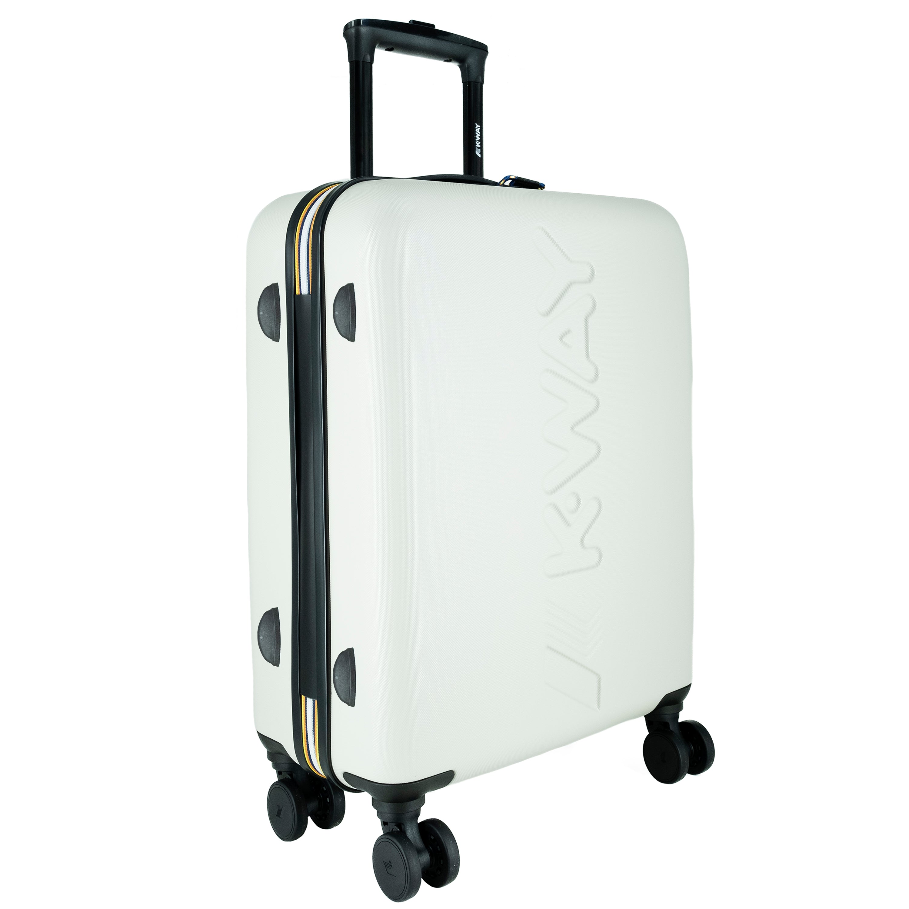 K-Way Trolley Cabin Medio Beige e Blu Cobalto