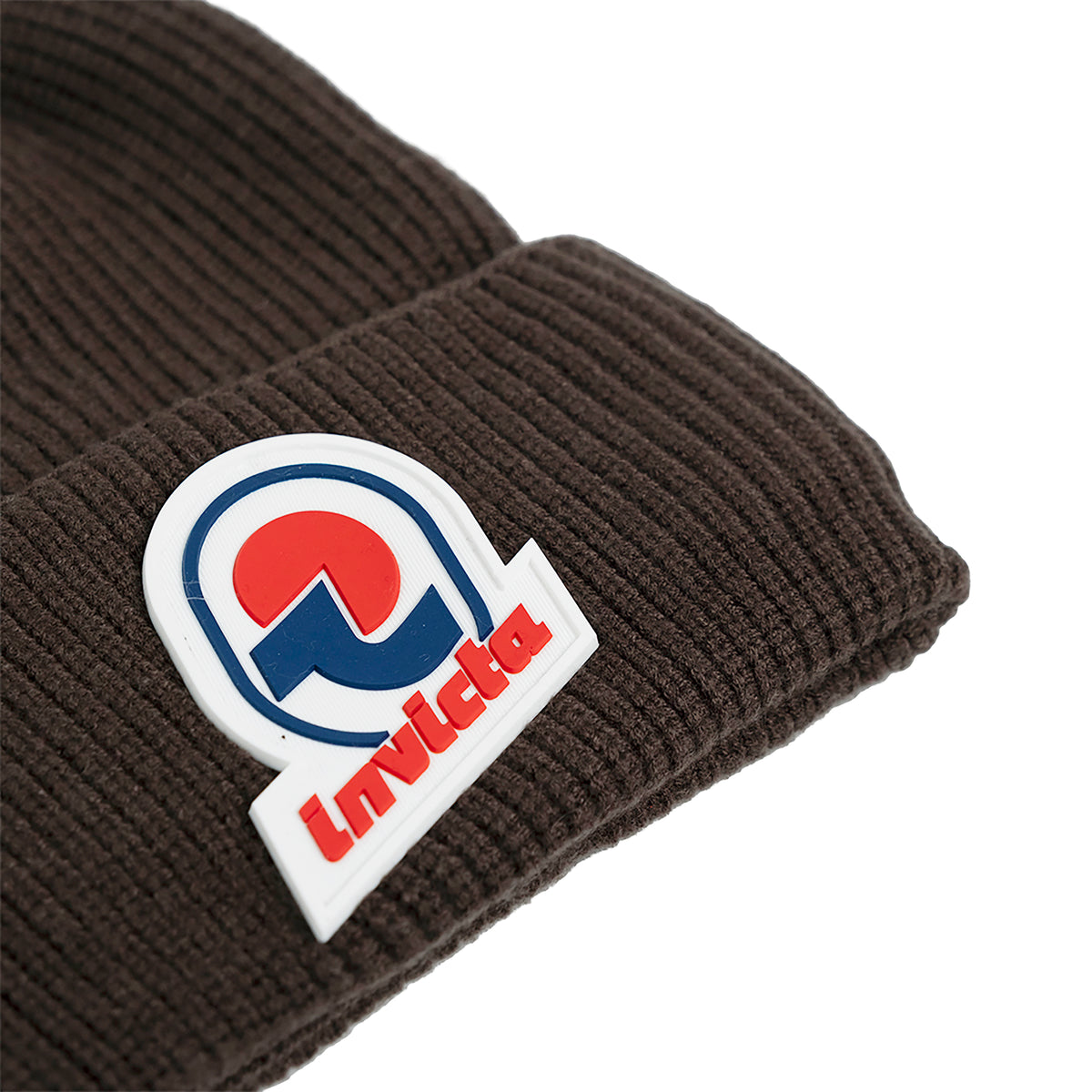 Invicta Cappello Modello Beanie a Coste Dark Browne