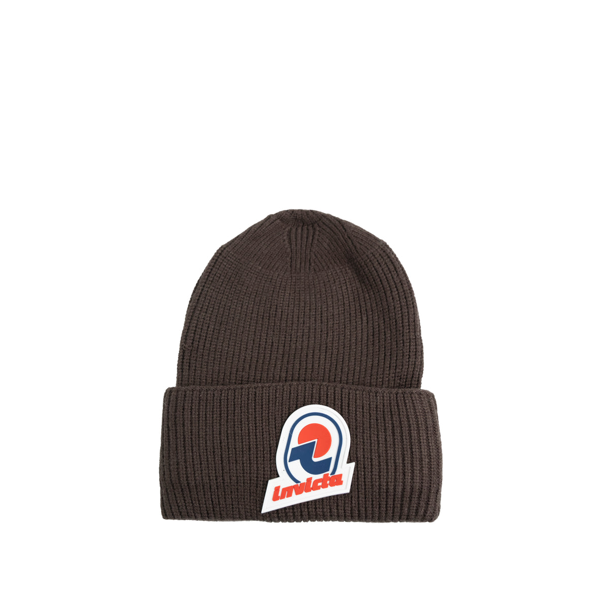 Invicta Cappello Modello Beanie a Coste Dark Browne