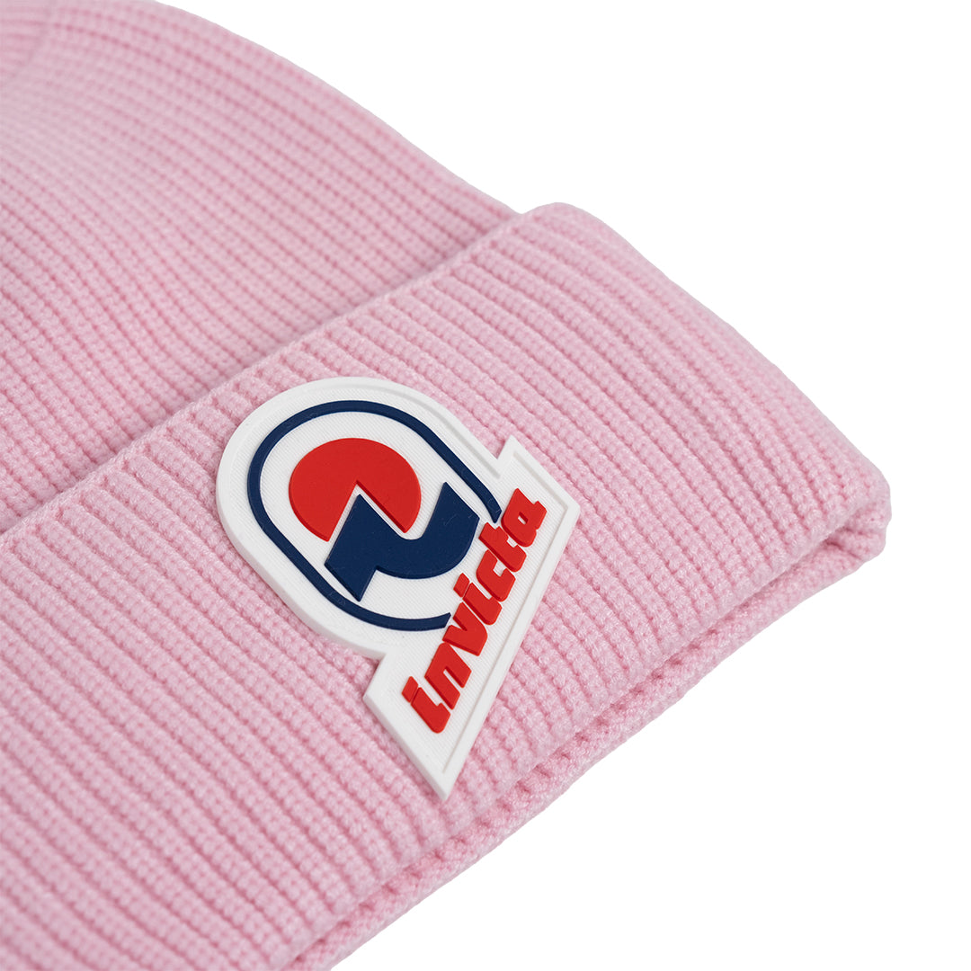 Invicta Cappello Modello Beanie a Coste Blush Rose