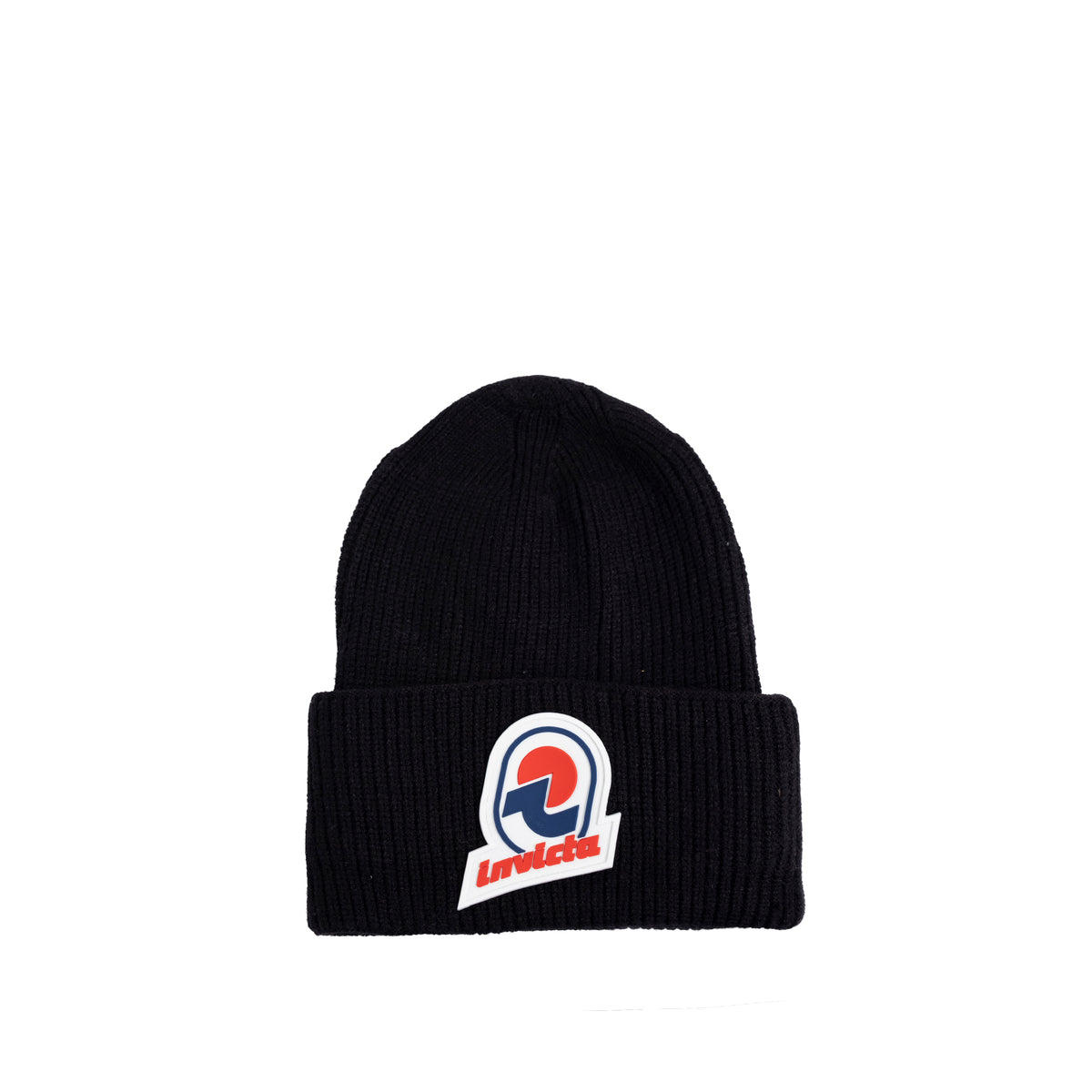 Invicta Cappello Modello Beanie a Coste Nero